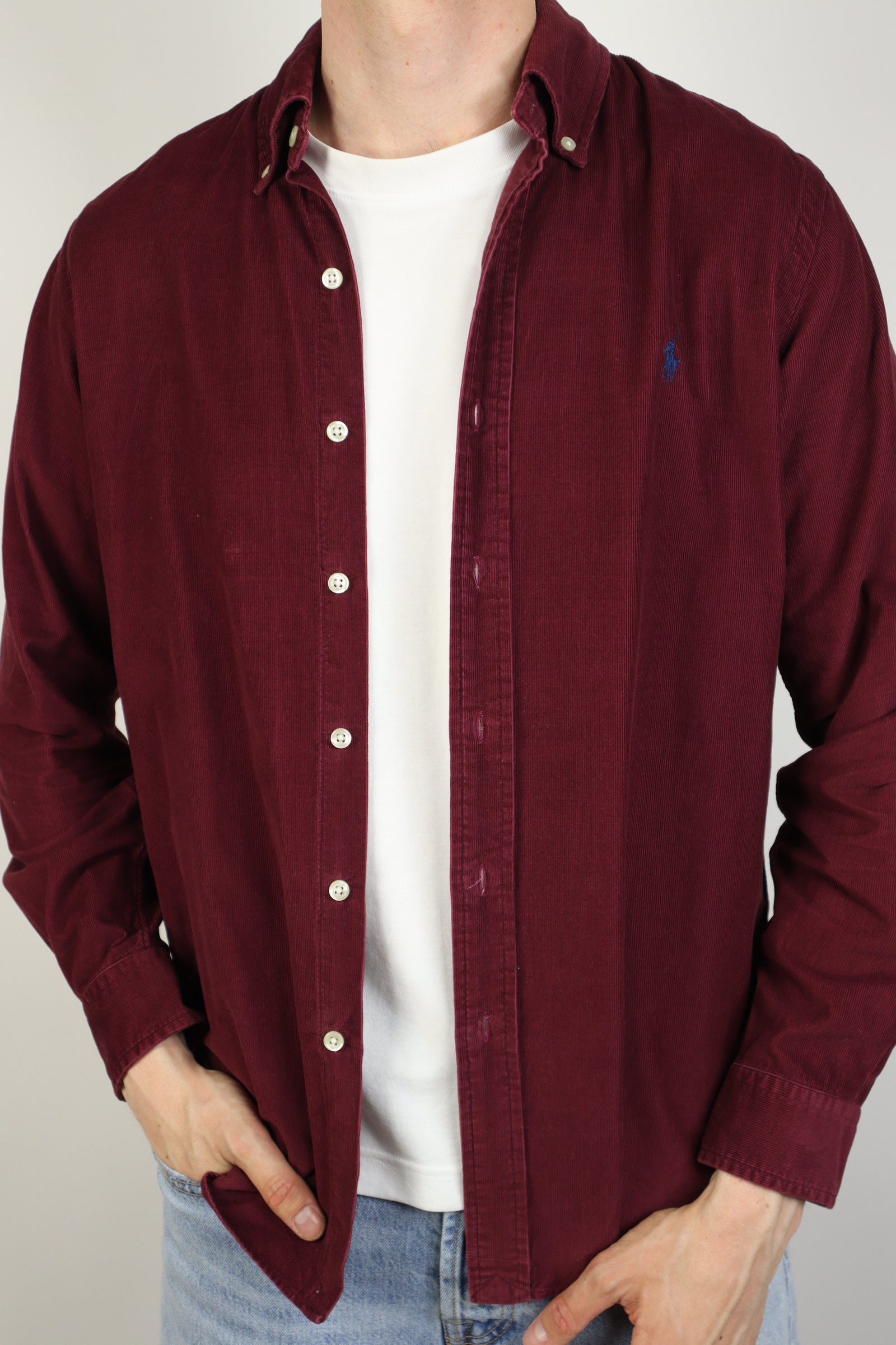 Ralph Lauren corduroy overhemd - S