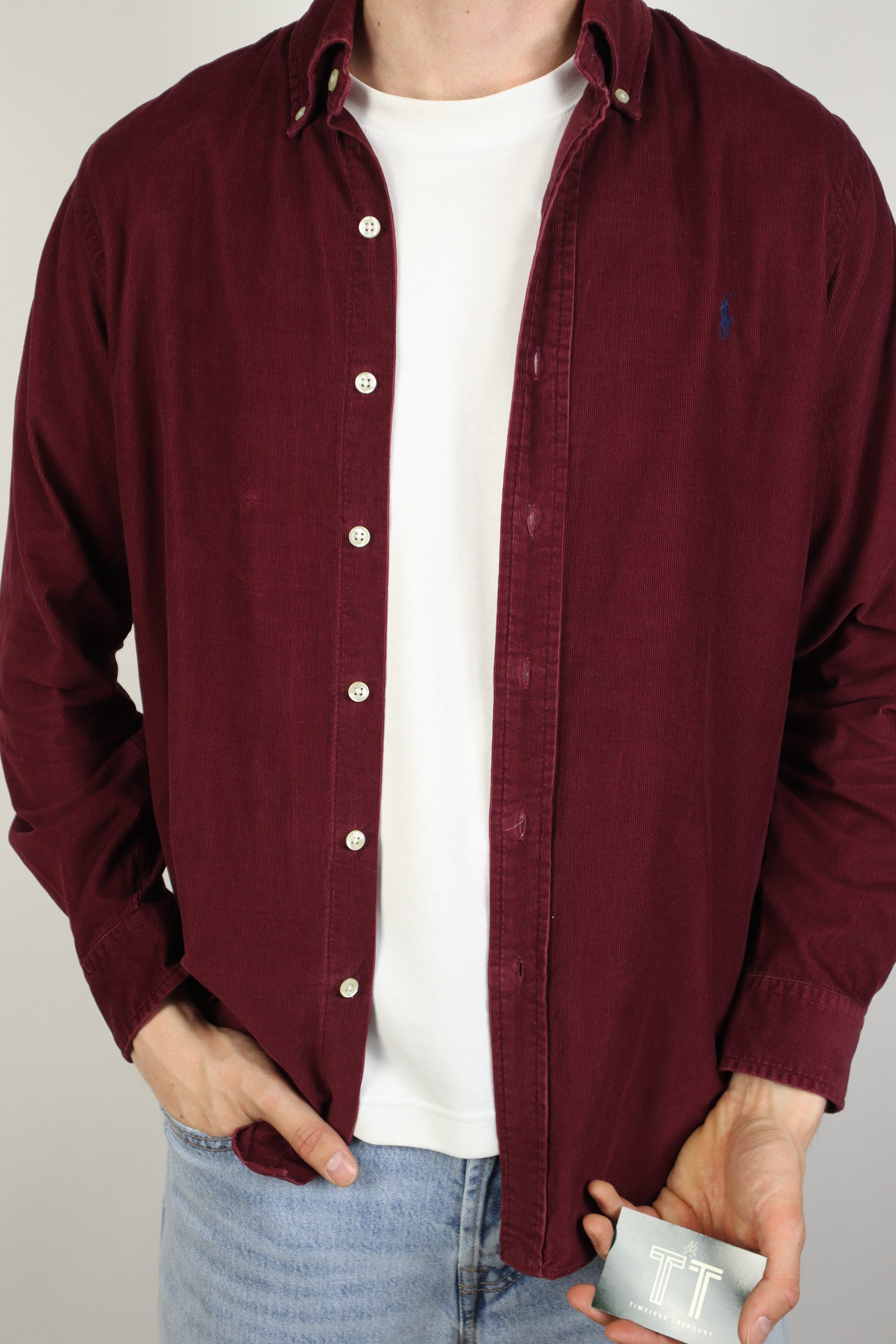 Ralph Lauren corduroy overhemd - S