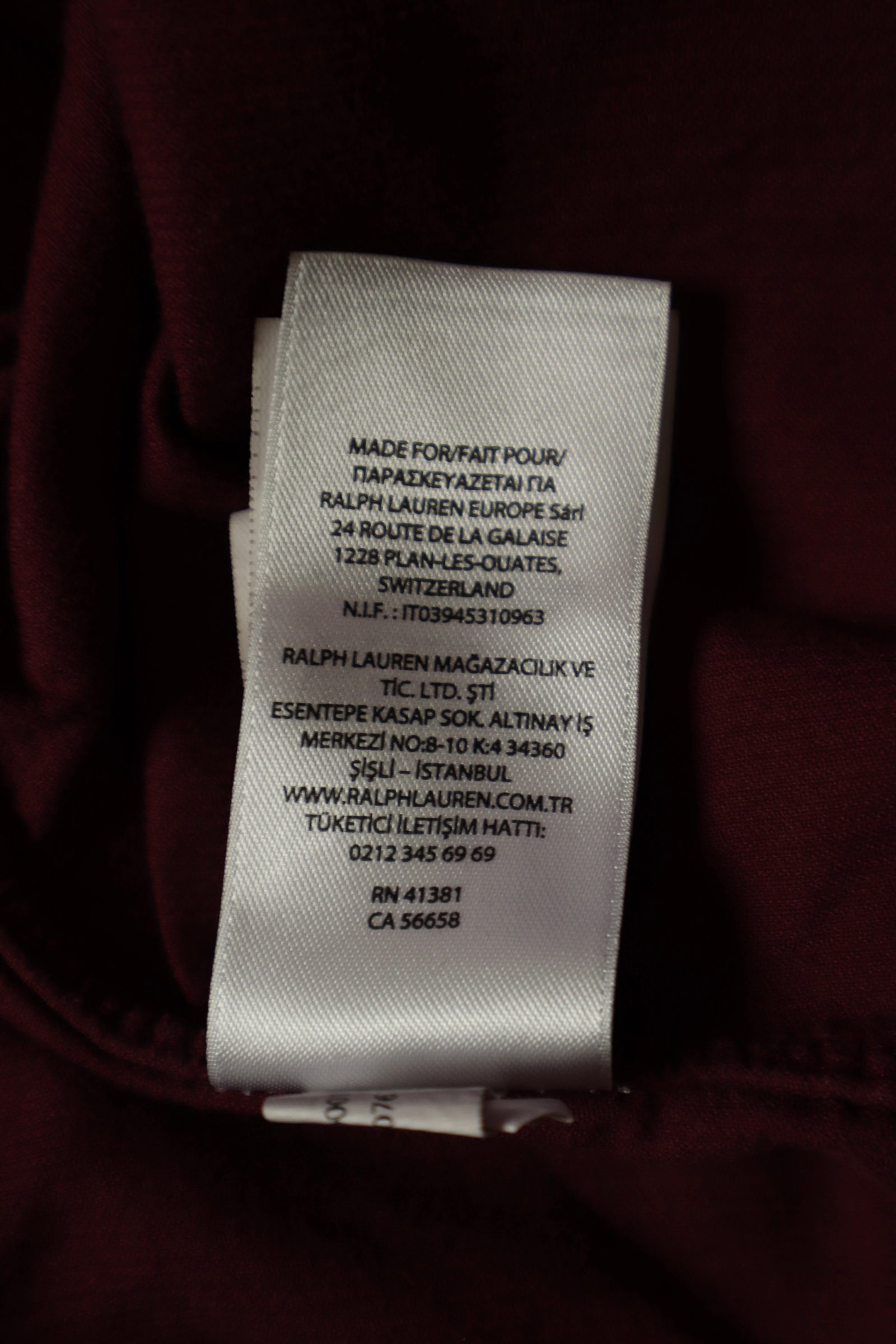 Ralph Lauren corduroy overhemd - S