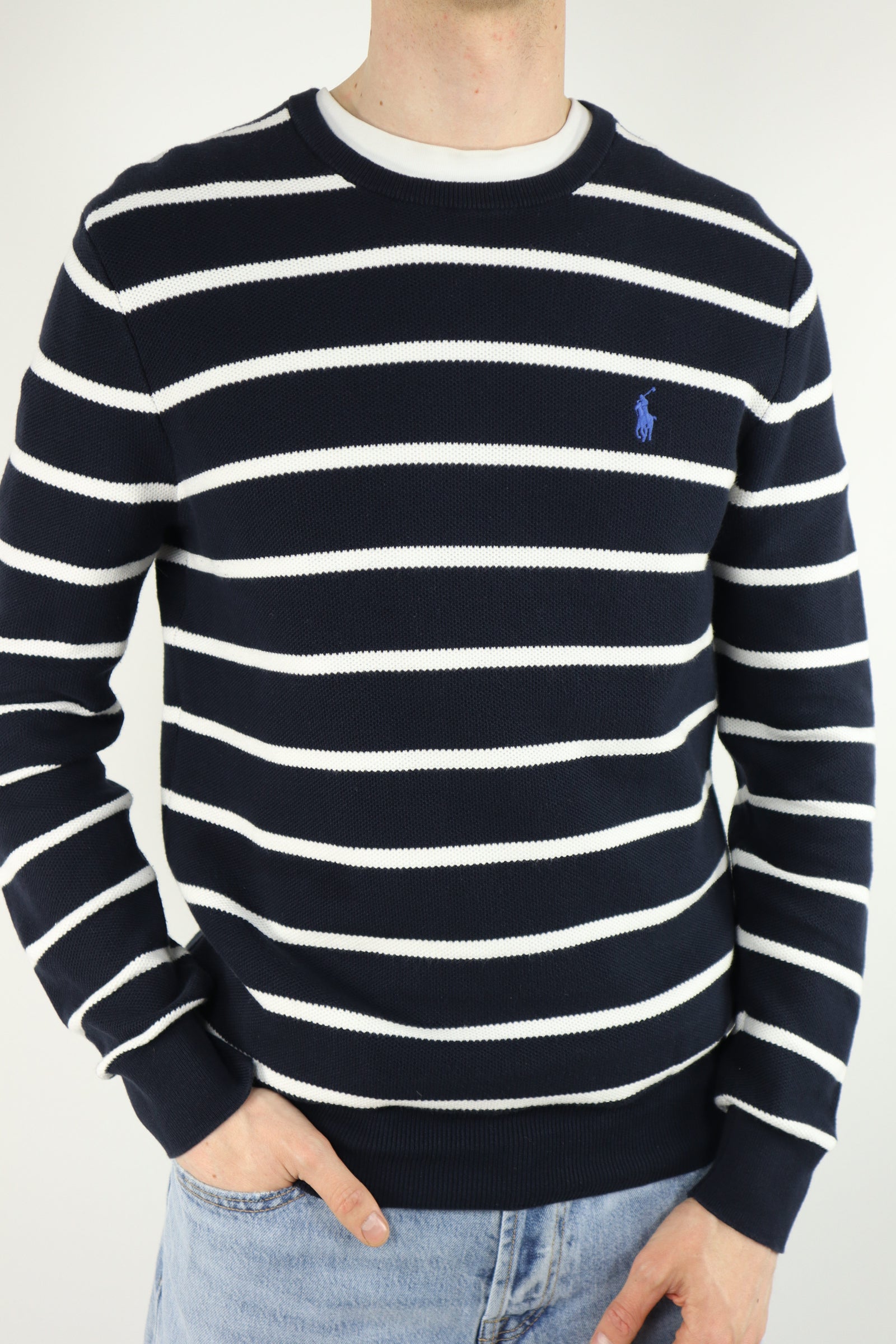 Ralph Lauren trui met ronde hals - S