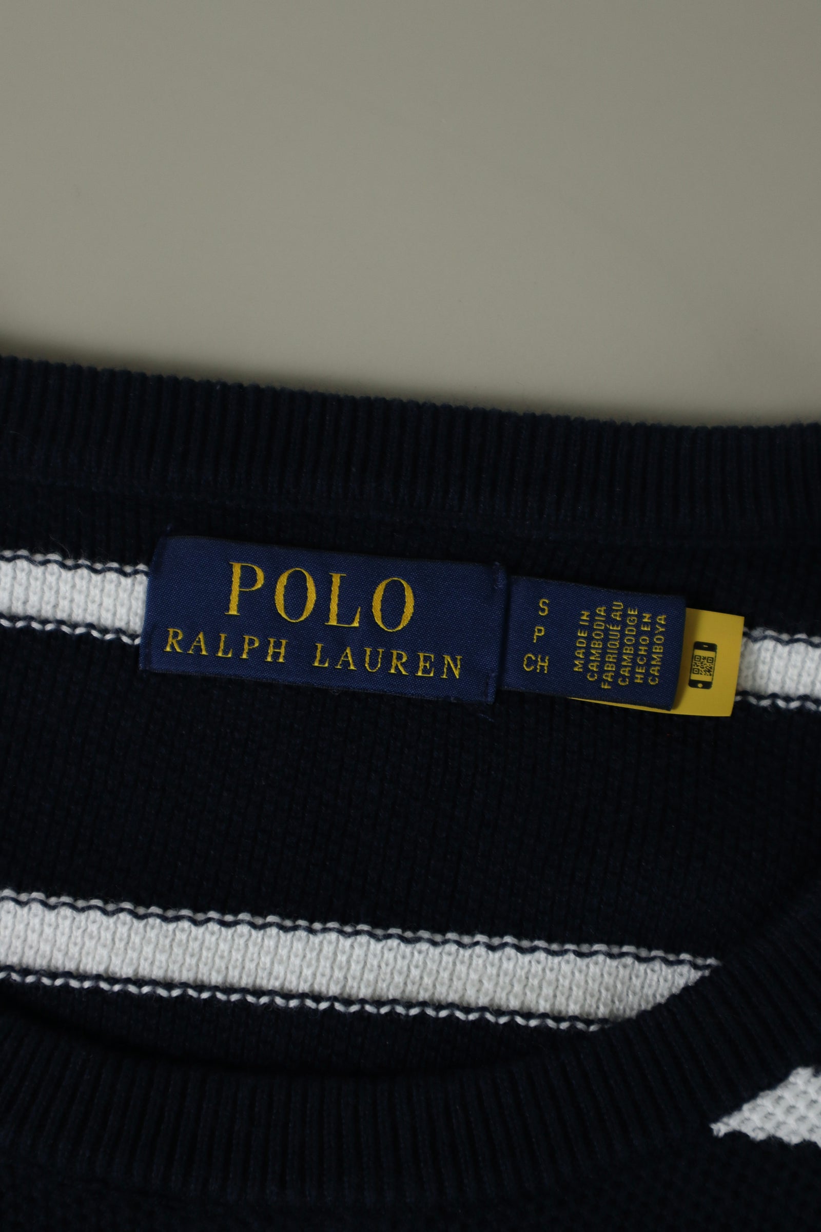 Ralph Lauren trui met ronde hals - S