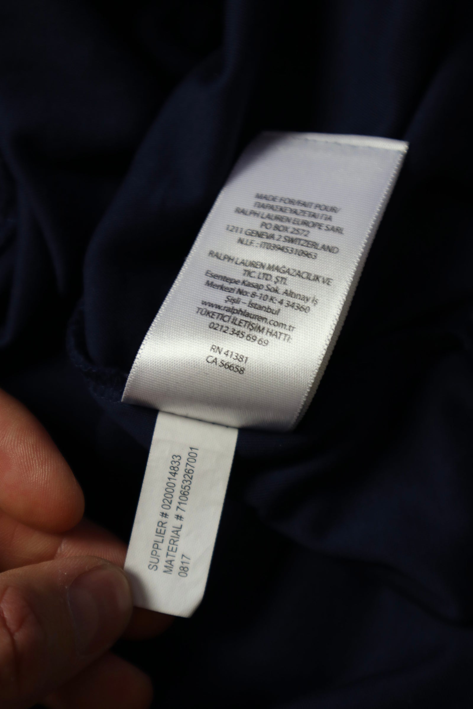 Ralph Lauren polo lange mouw - L