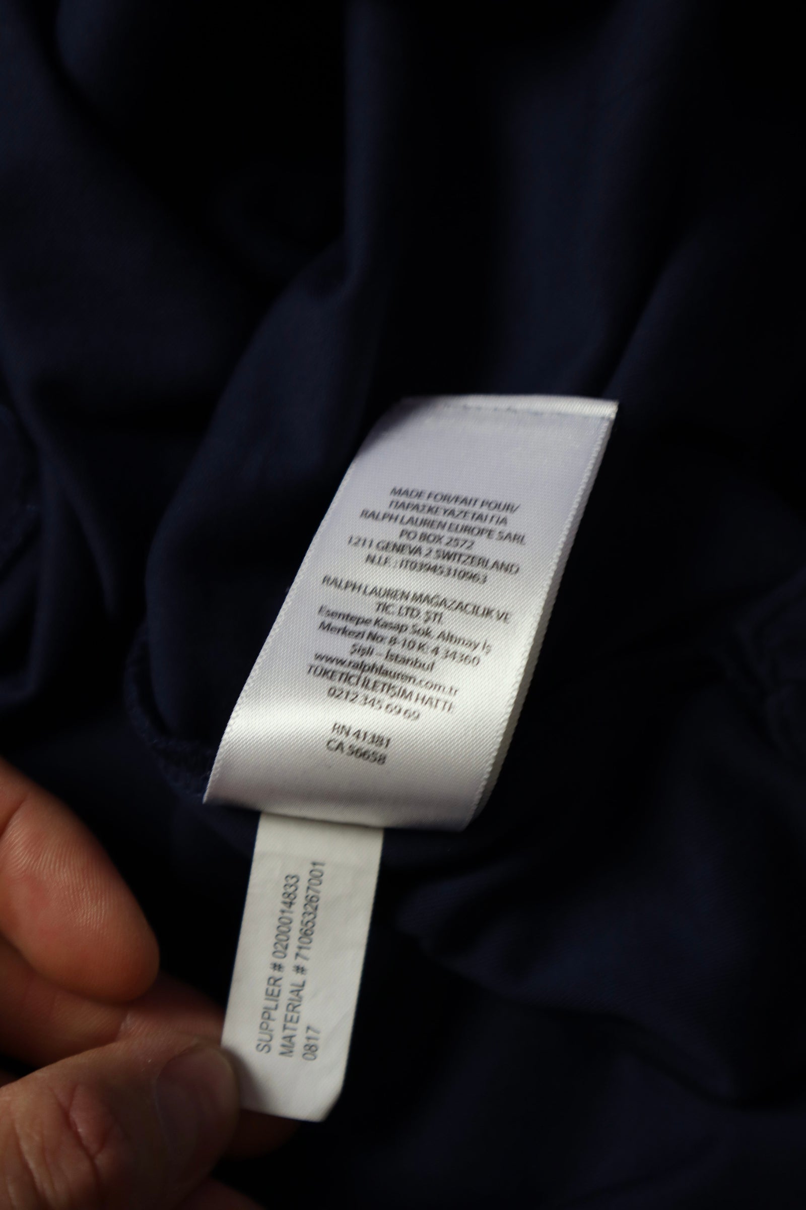 Ralph Lauren polo lange mouw - L