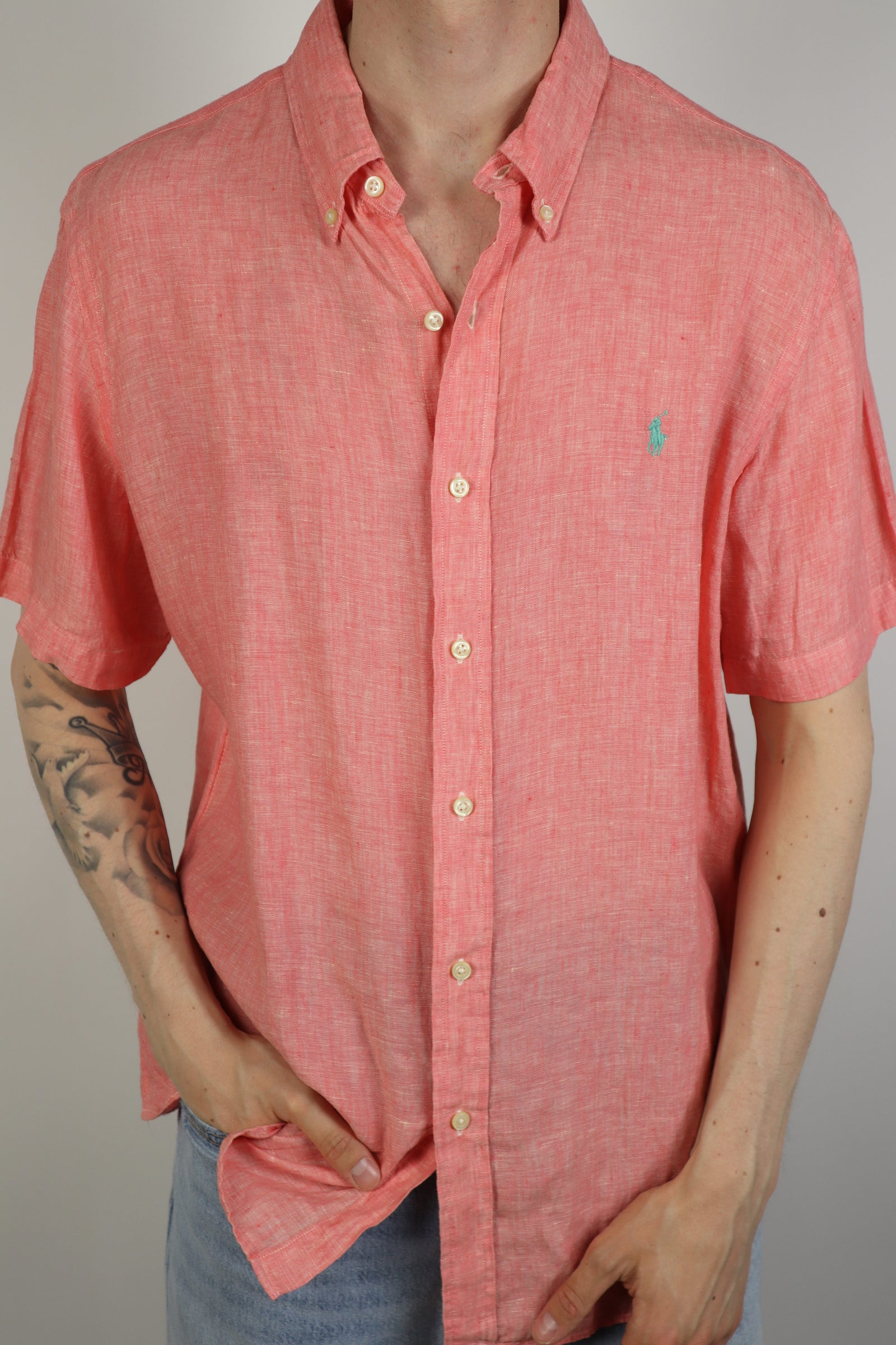 Ralph Lauren linnen overhemd - XL