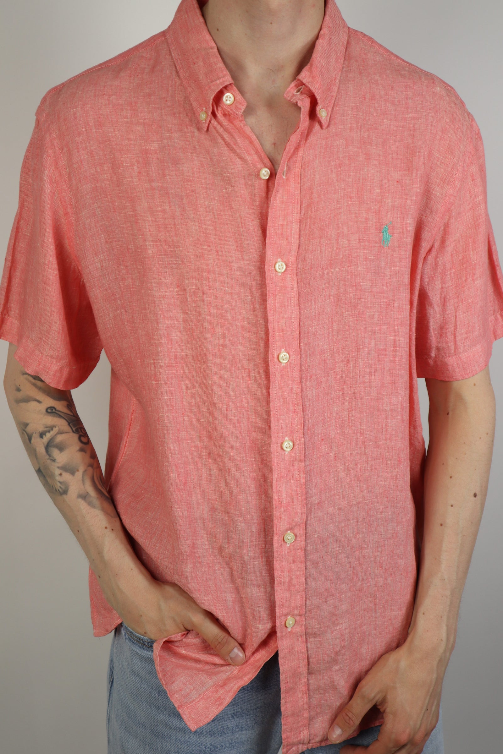 Ralph Lauren linnen overhemd - XL