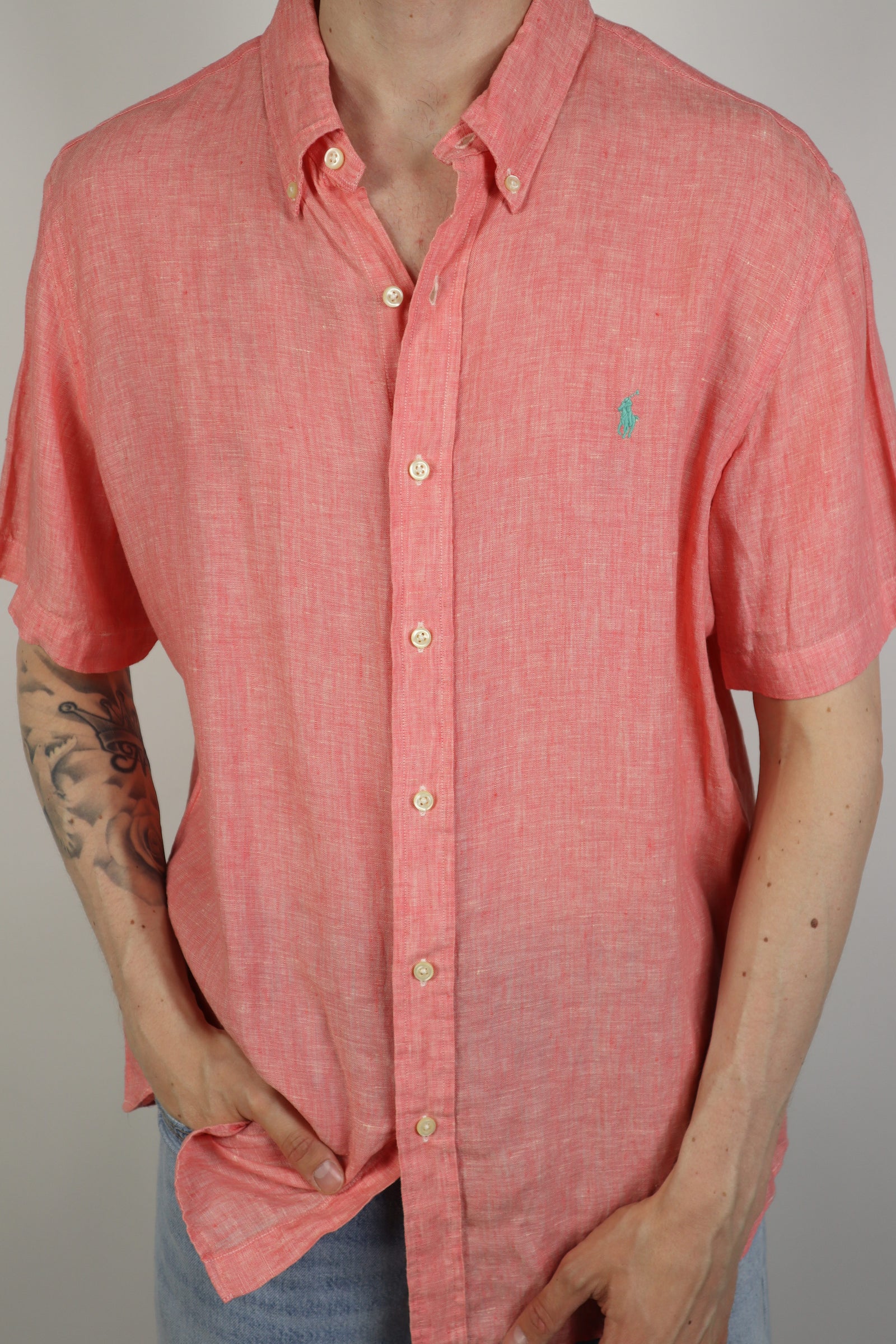 Ralph Lauren linnen overhemd - XL