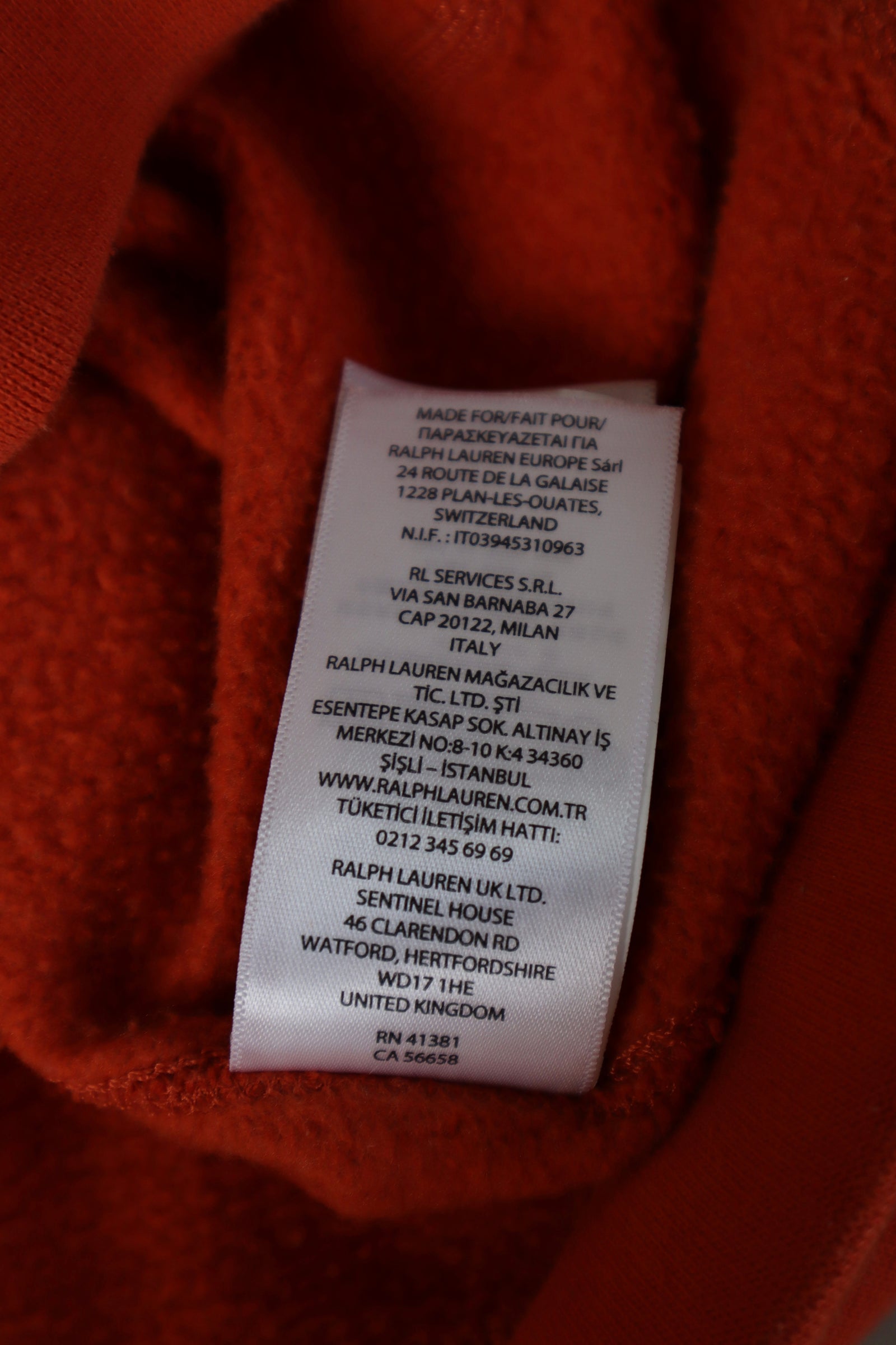 Ralph Lauren rugby polo sweater - L