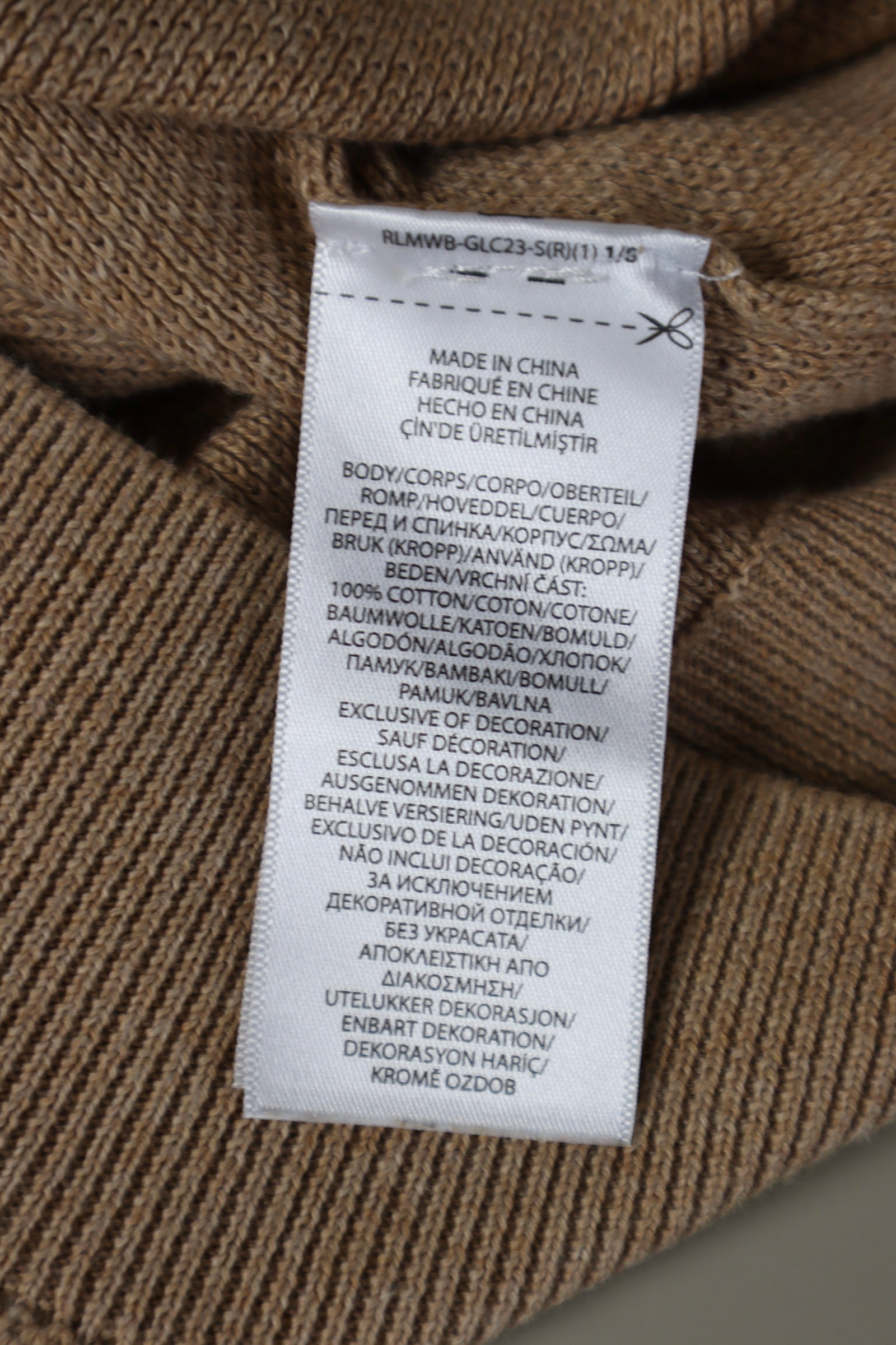 Ralph Lauren quarter zip - L