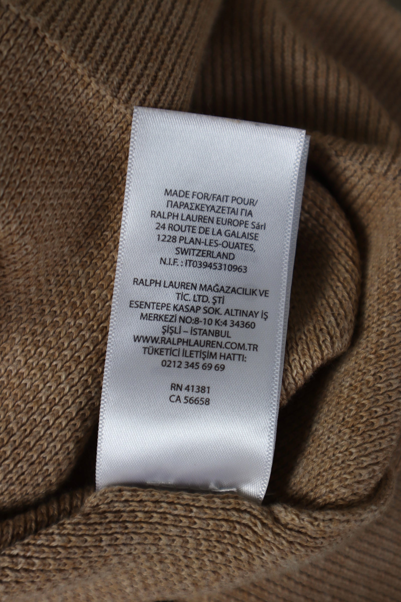 Ralph Lauren quarter zip - L