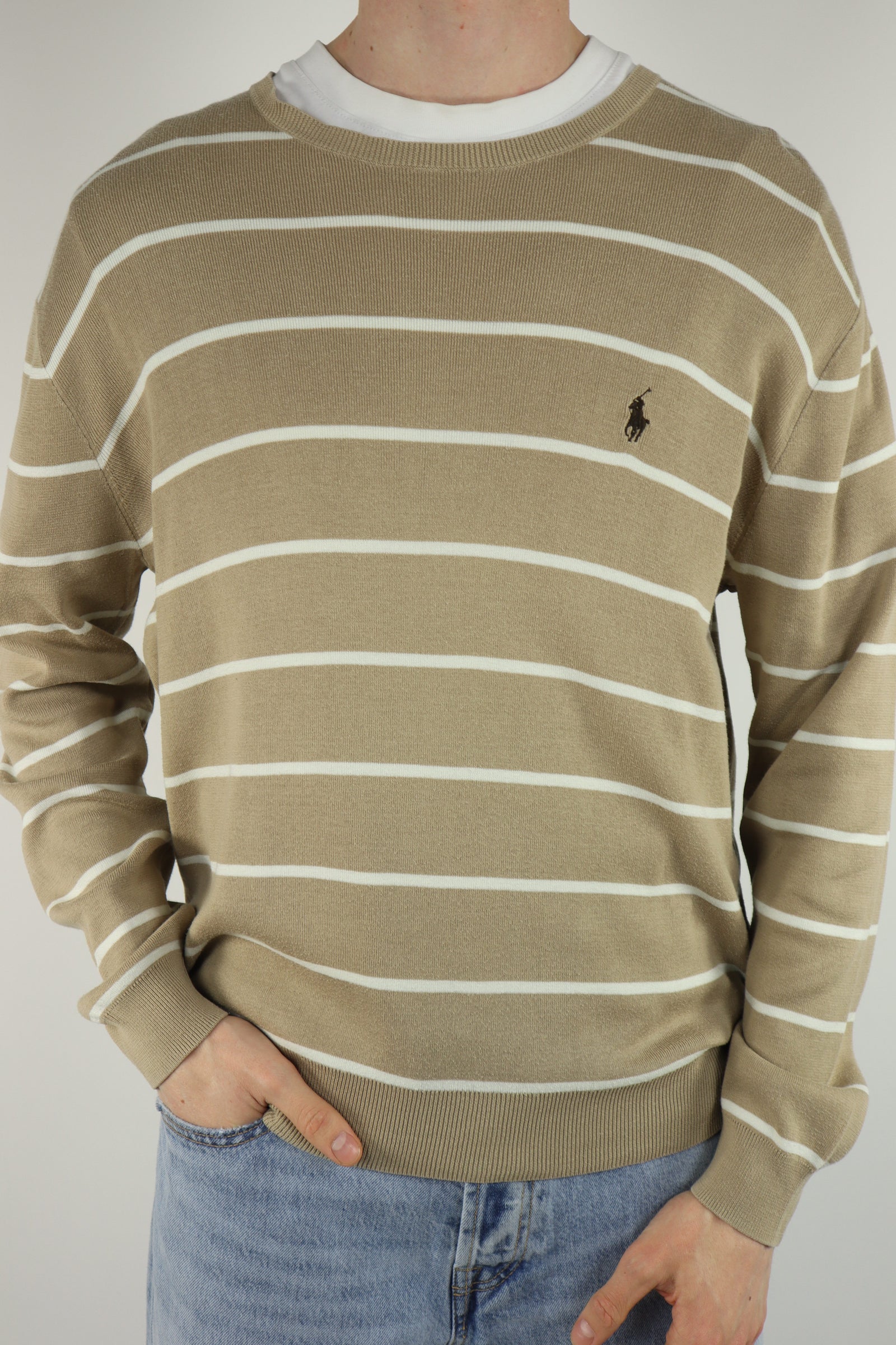 Ralph Lauren trui met ronde hals - M