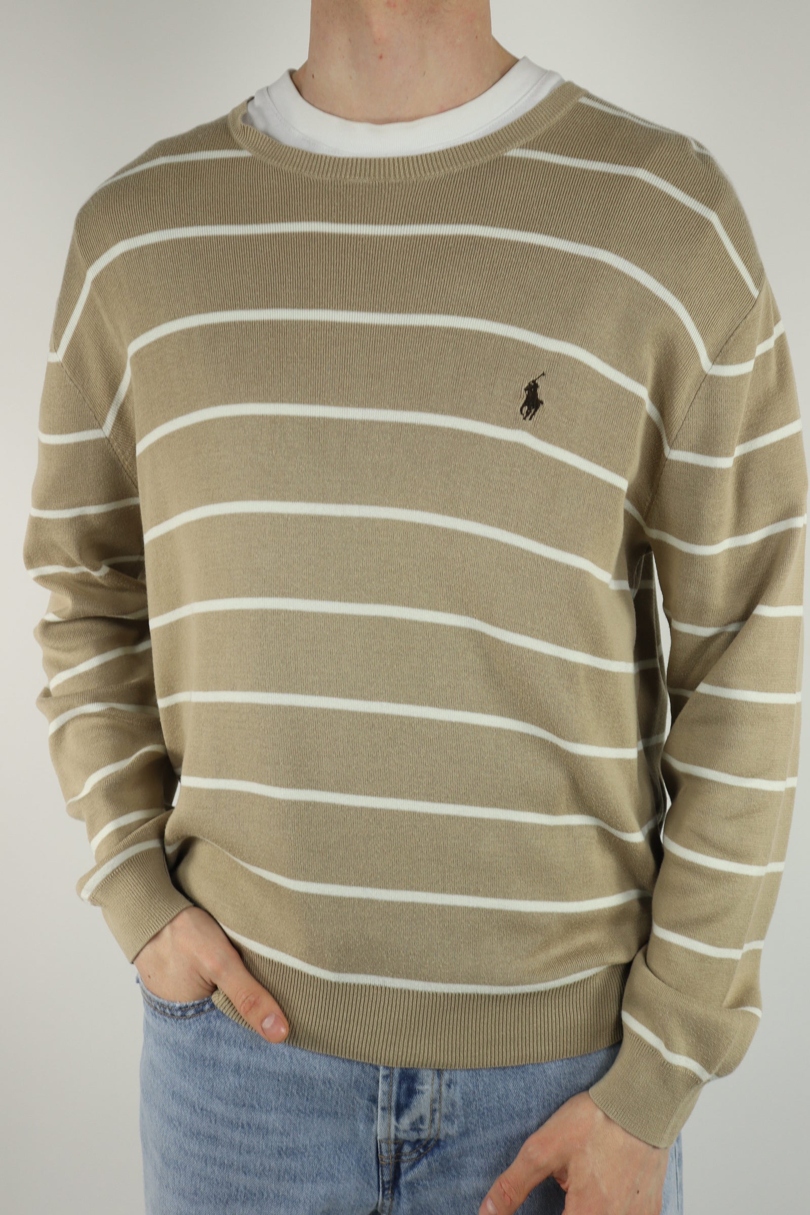 Ralph Lauren trui met ronde hals - M