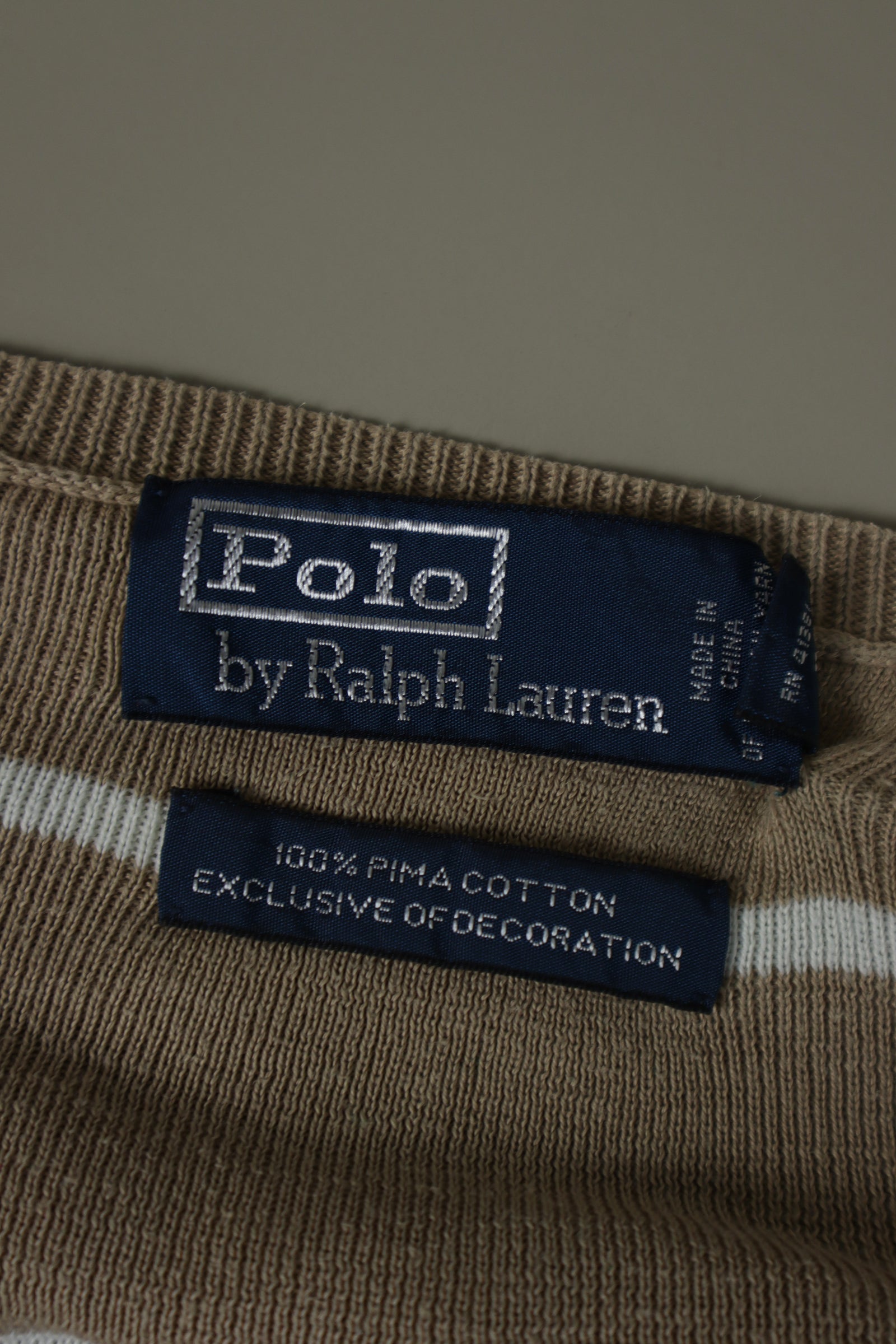 Ralph Lauren trui met ronde hals - M