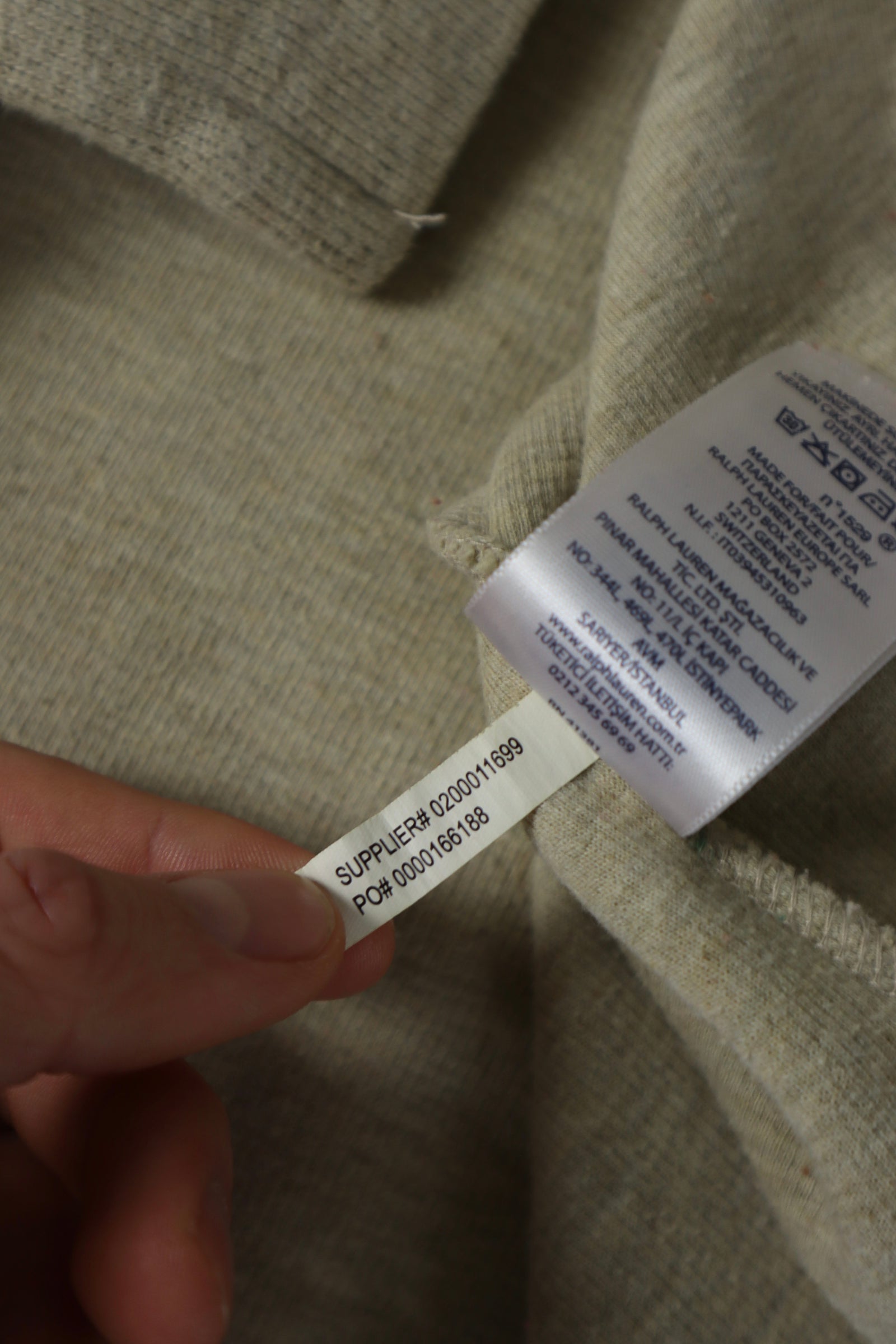 Ralph Lauren quarter zip - L