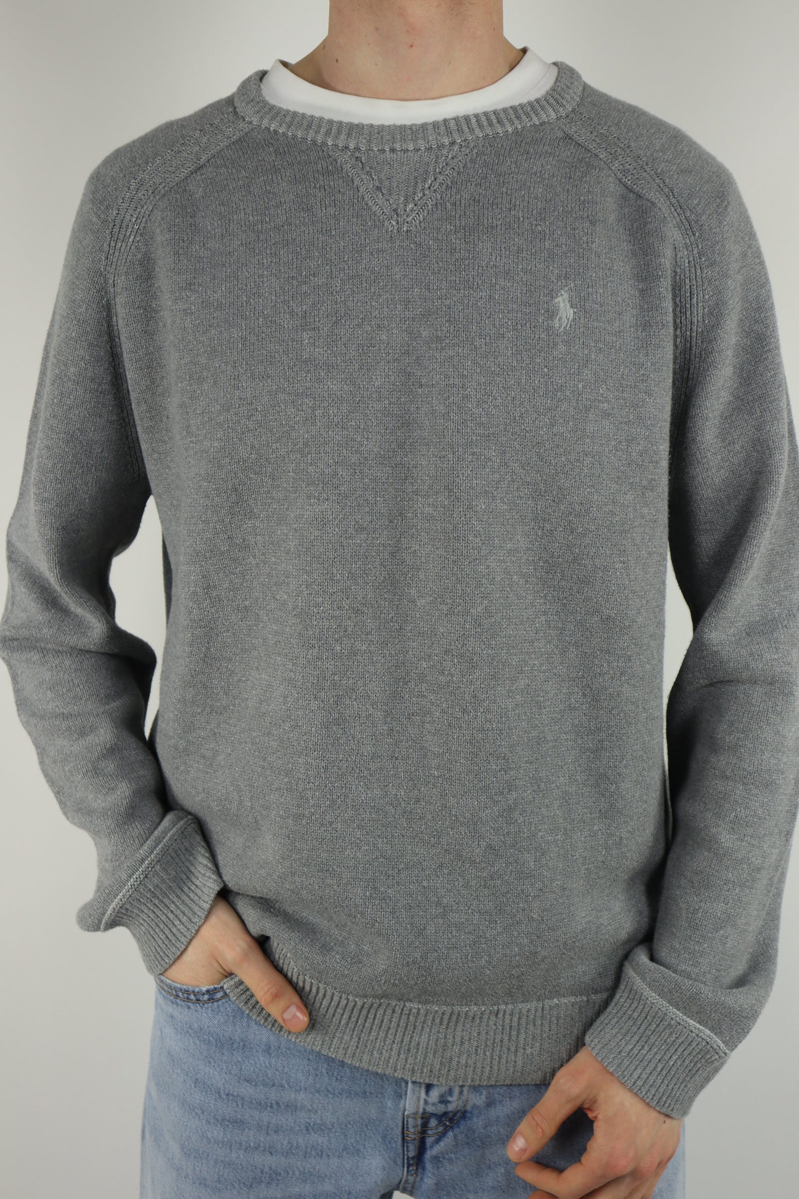 Ralph Lauren trui met ronde hals - L