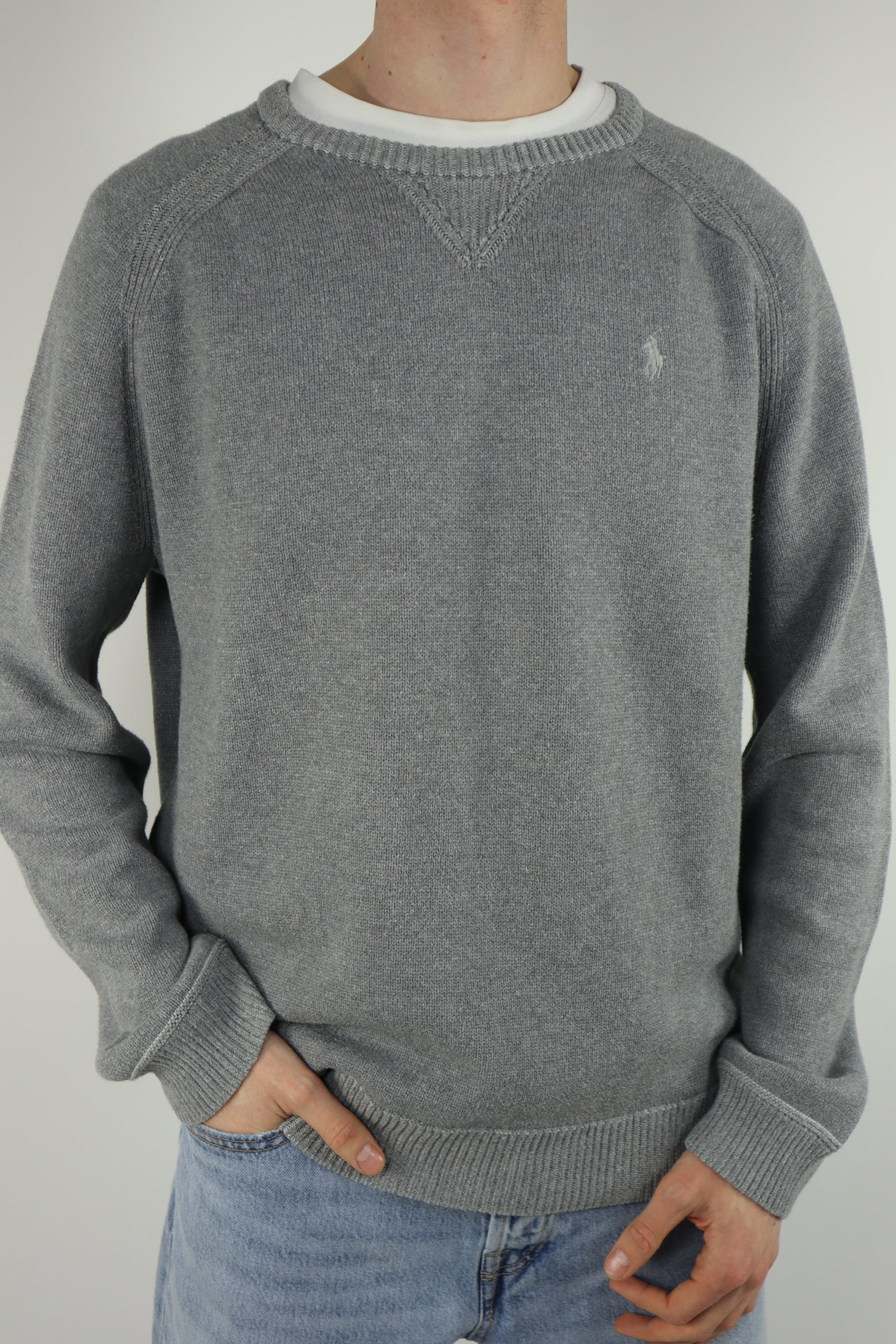 Ralph Lauren trui met ronde hals - L