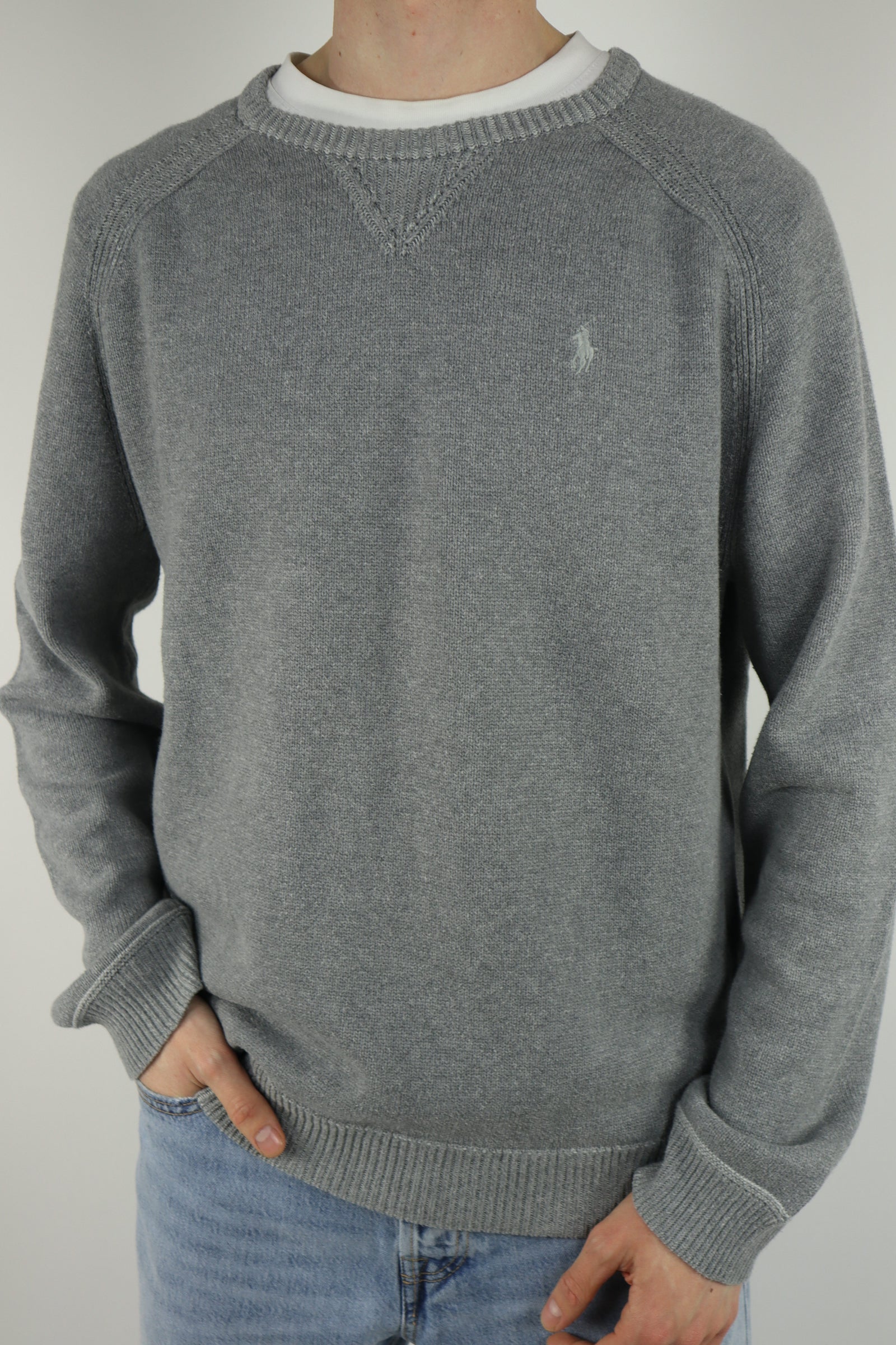 Ralph Lauren trui met ronde hals - L