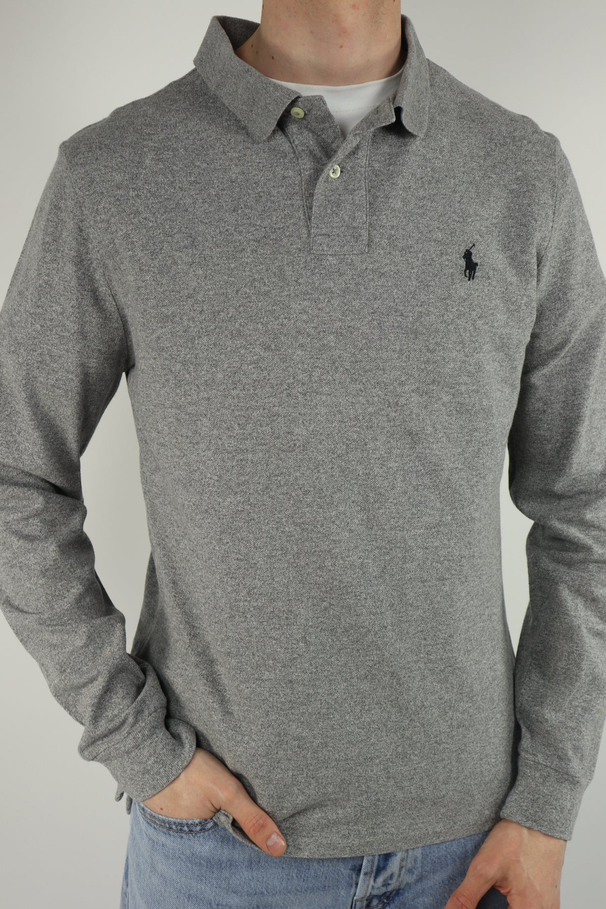 Ralph Lauren polo shirt met lange mouw - M