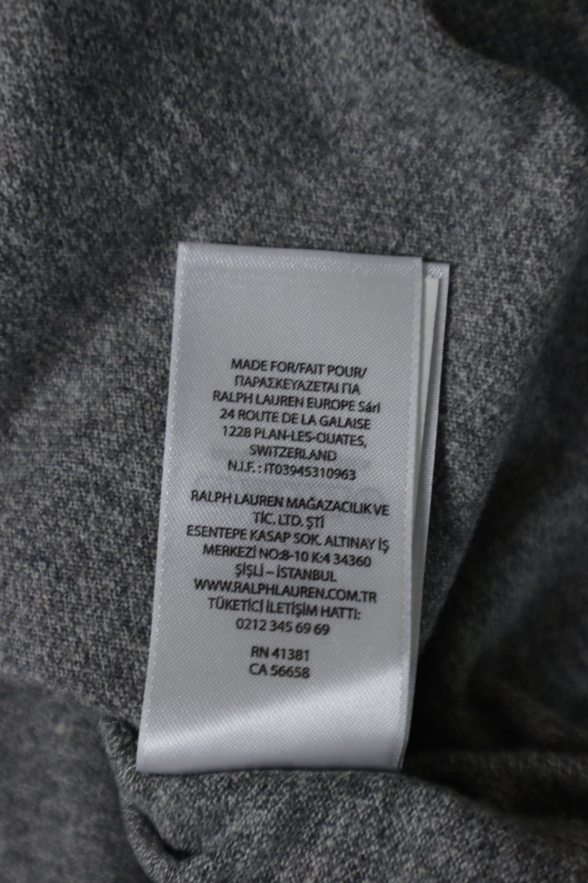 Ralph Lauren polo shirt met lange mouw - M