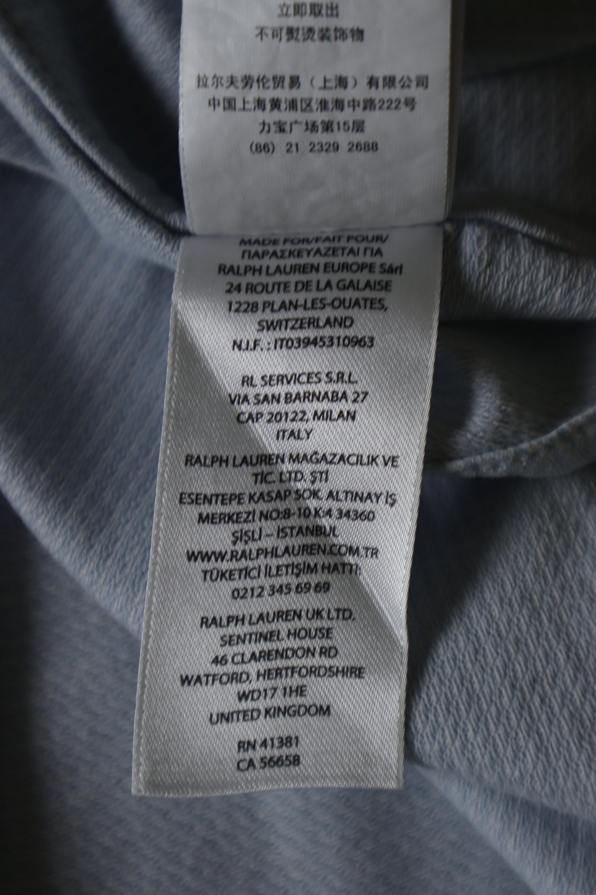 Ralph Lauren overhemd - M