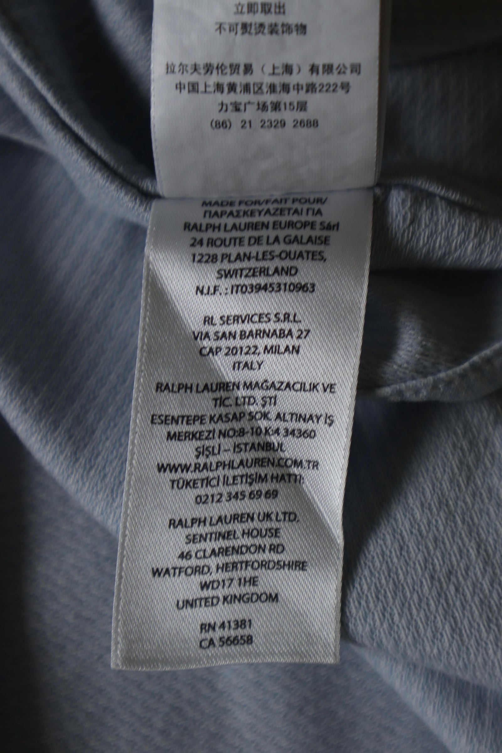 Ralph Lauren overhemd - M