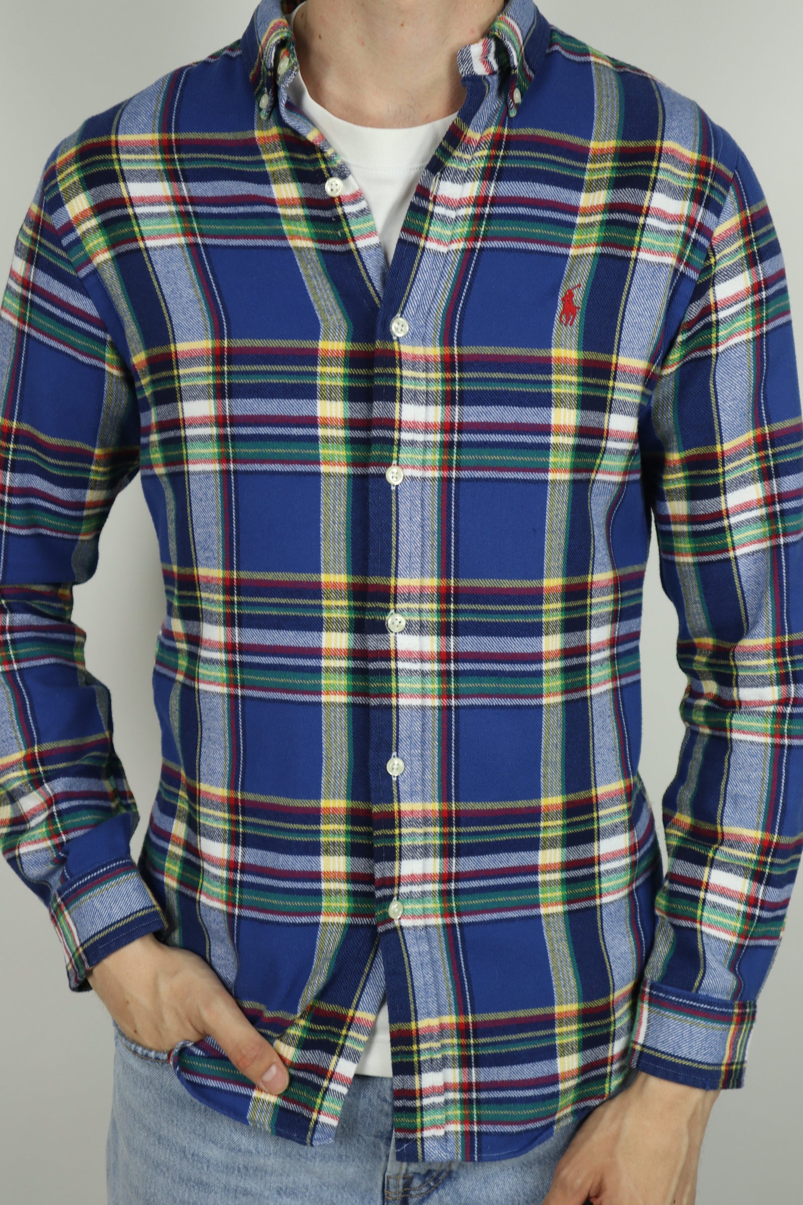 Ralph Lauren flanellen overhemd - S