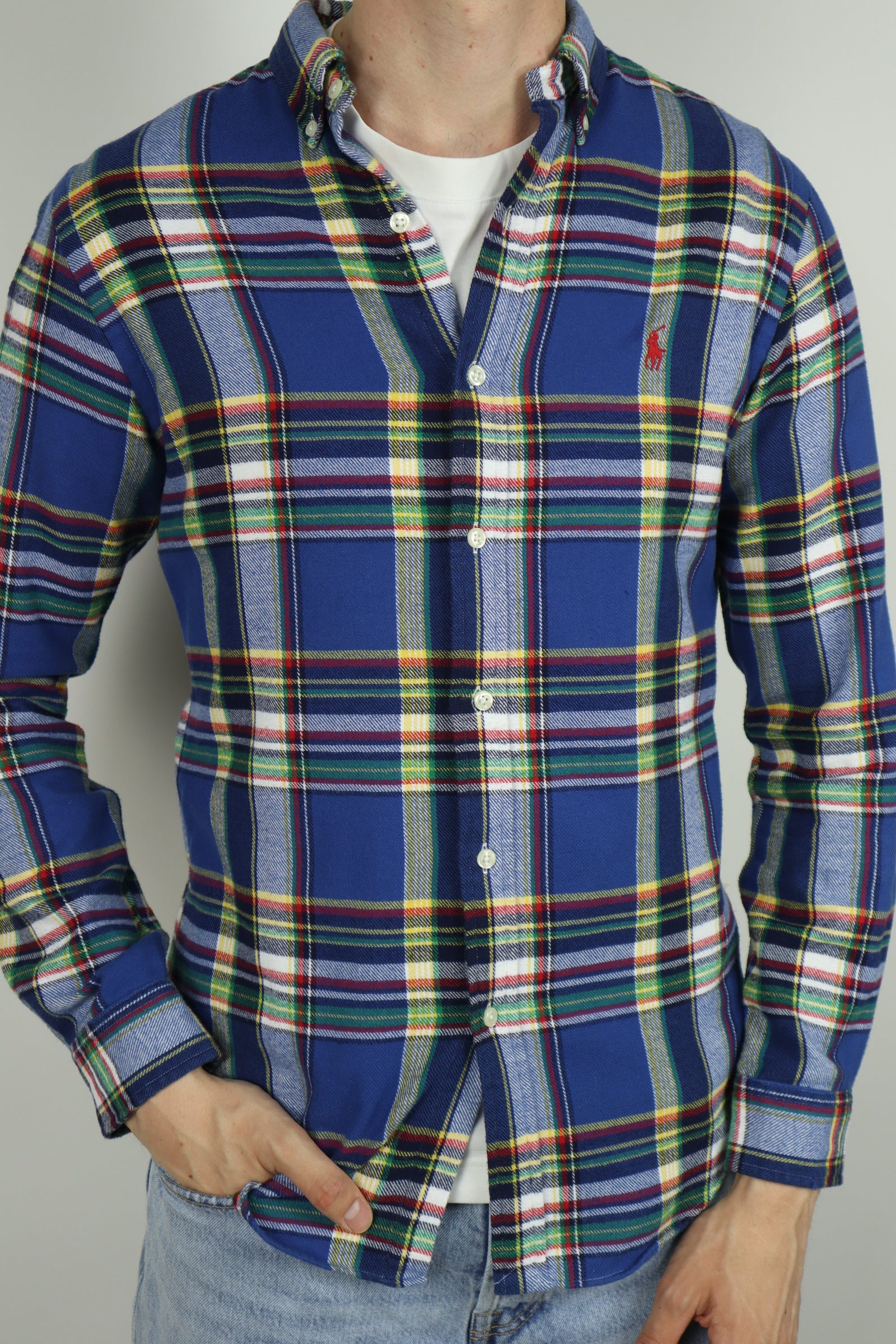 Ralph Lauren flanellen overhemd - S