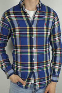 Ralph Lauren stoffen/flanel overhemd - S