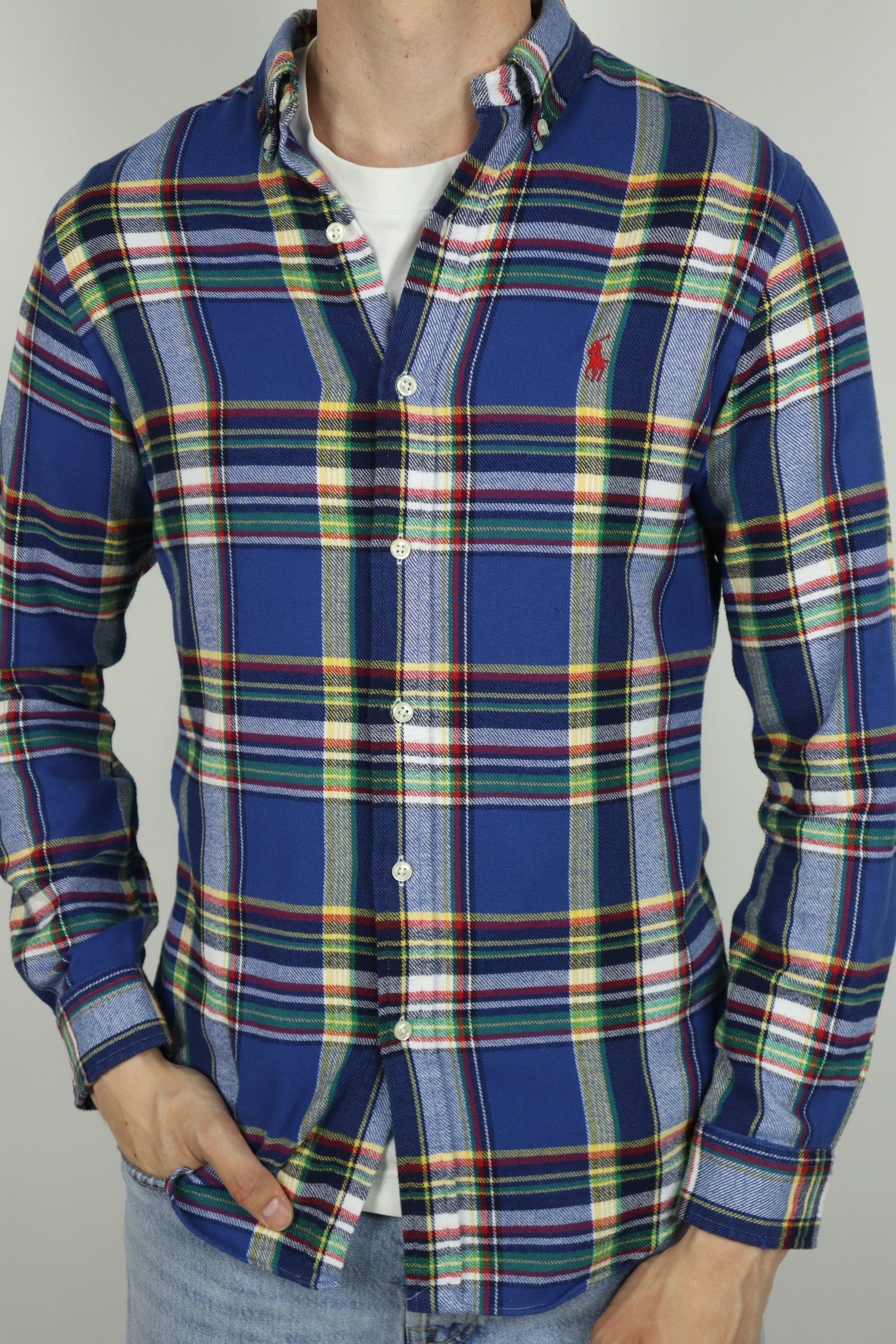 Ralph Lauren flanellen overhemd - S