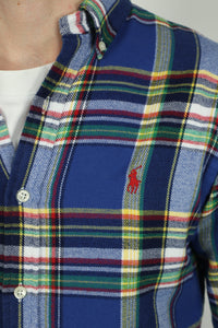 Ralph Lauren stoffen/flanel overhemd - S