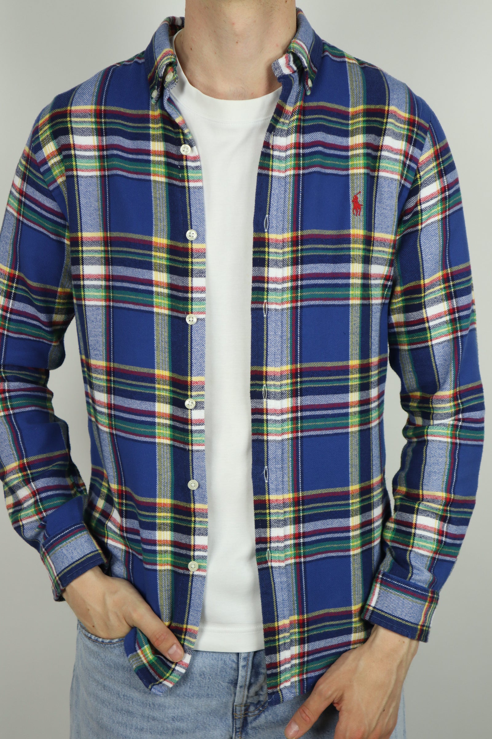 Ralph Lauren flanellen overhemd - S