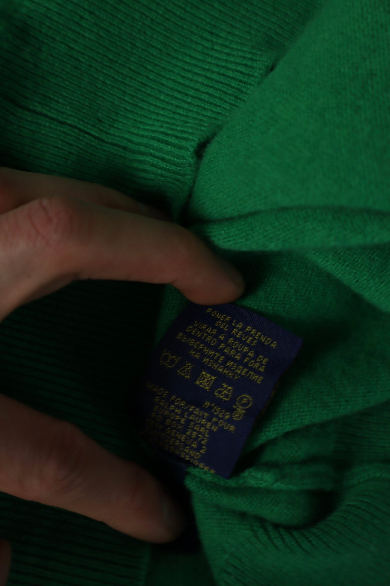 Ralph Lauren merinowollen trui - M