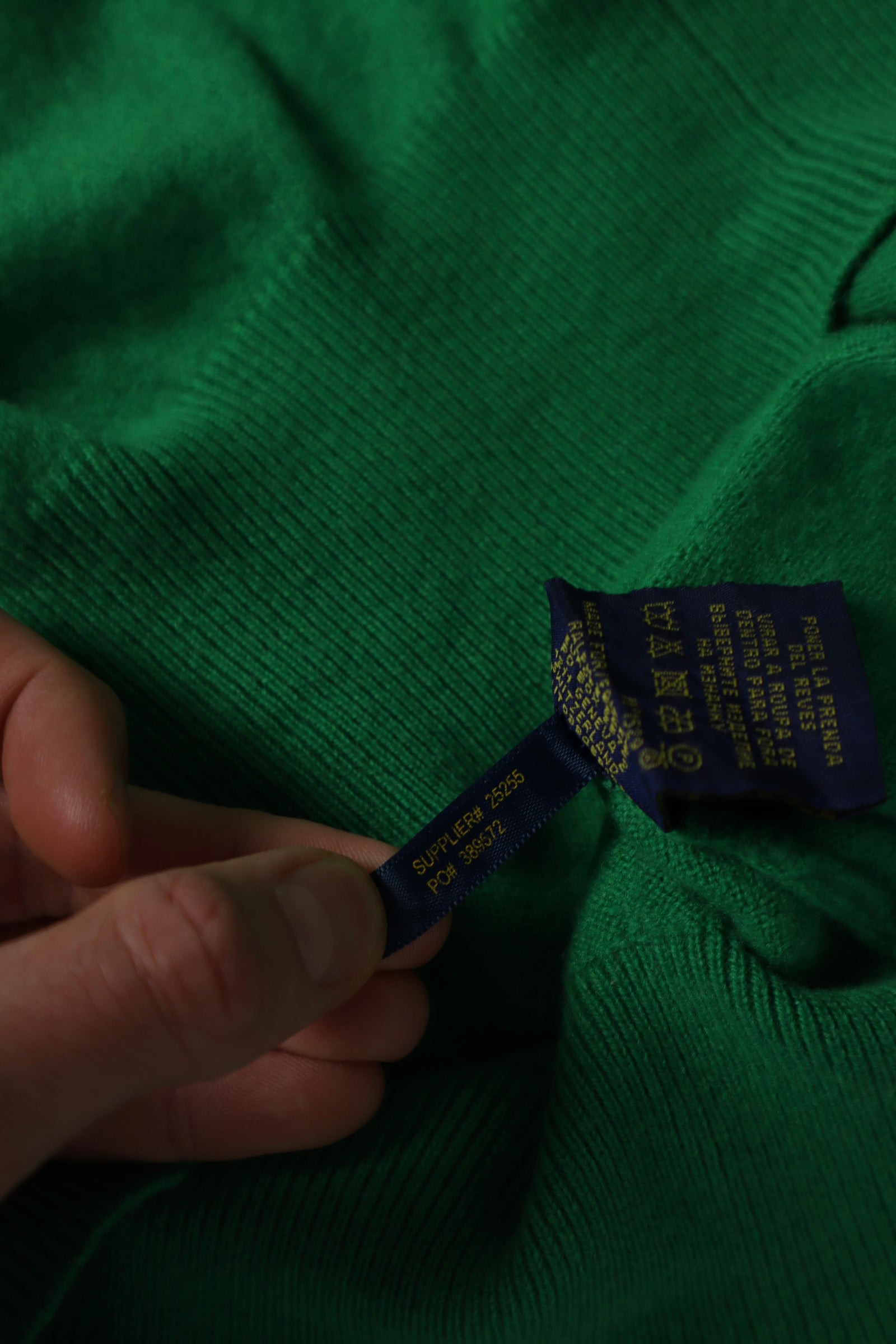 Ralph Lauren merinowollen trui - M