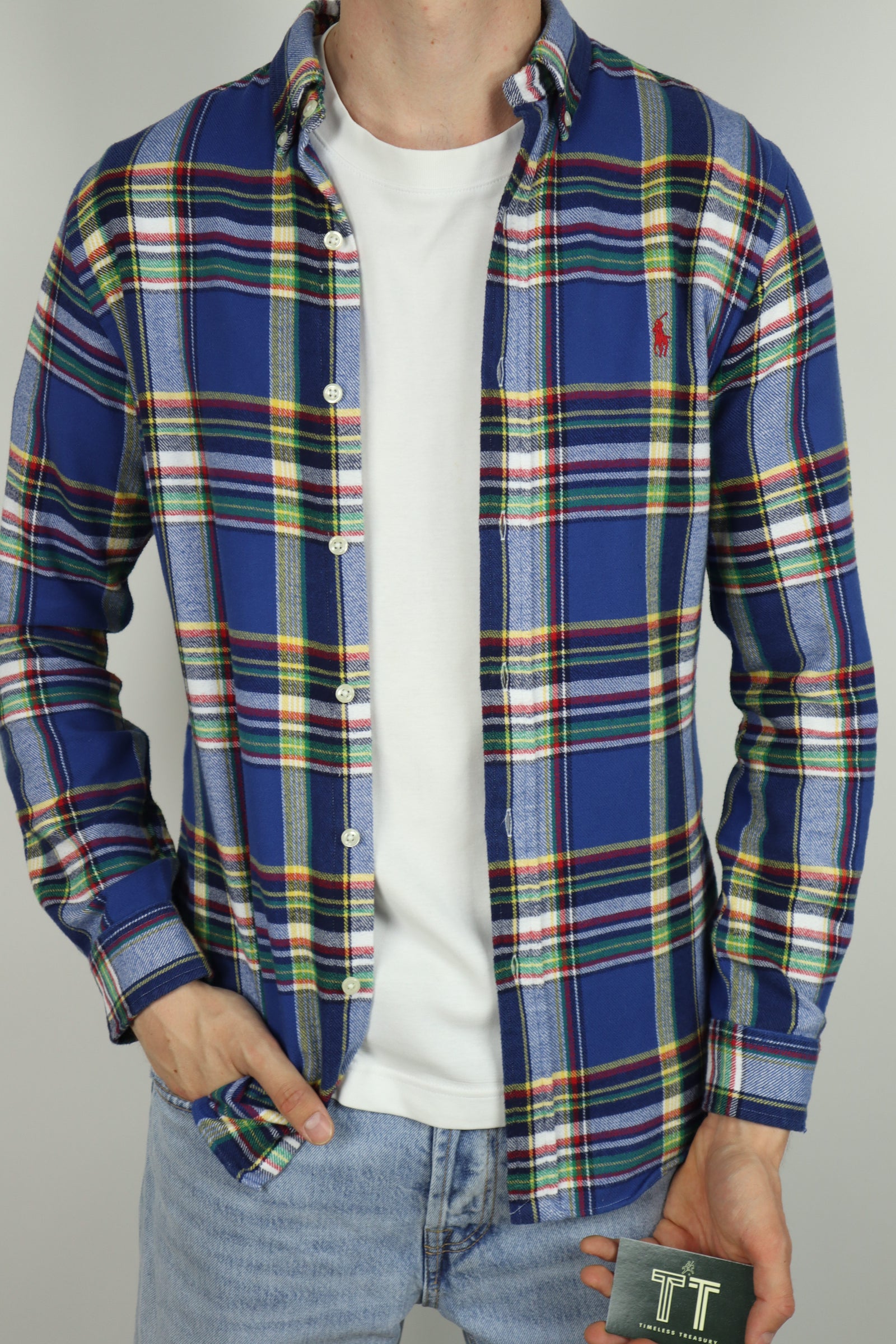 Ralph Lauren flanellen overhemd - S
