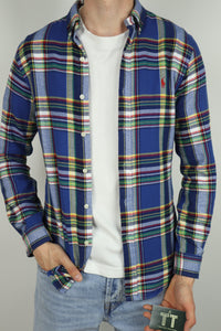 Ralph Lauren stoffen/flanel overhemd - S