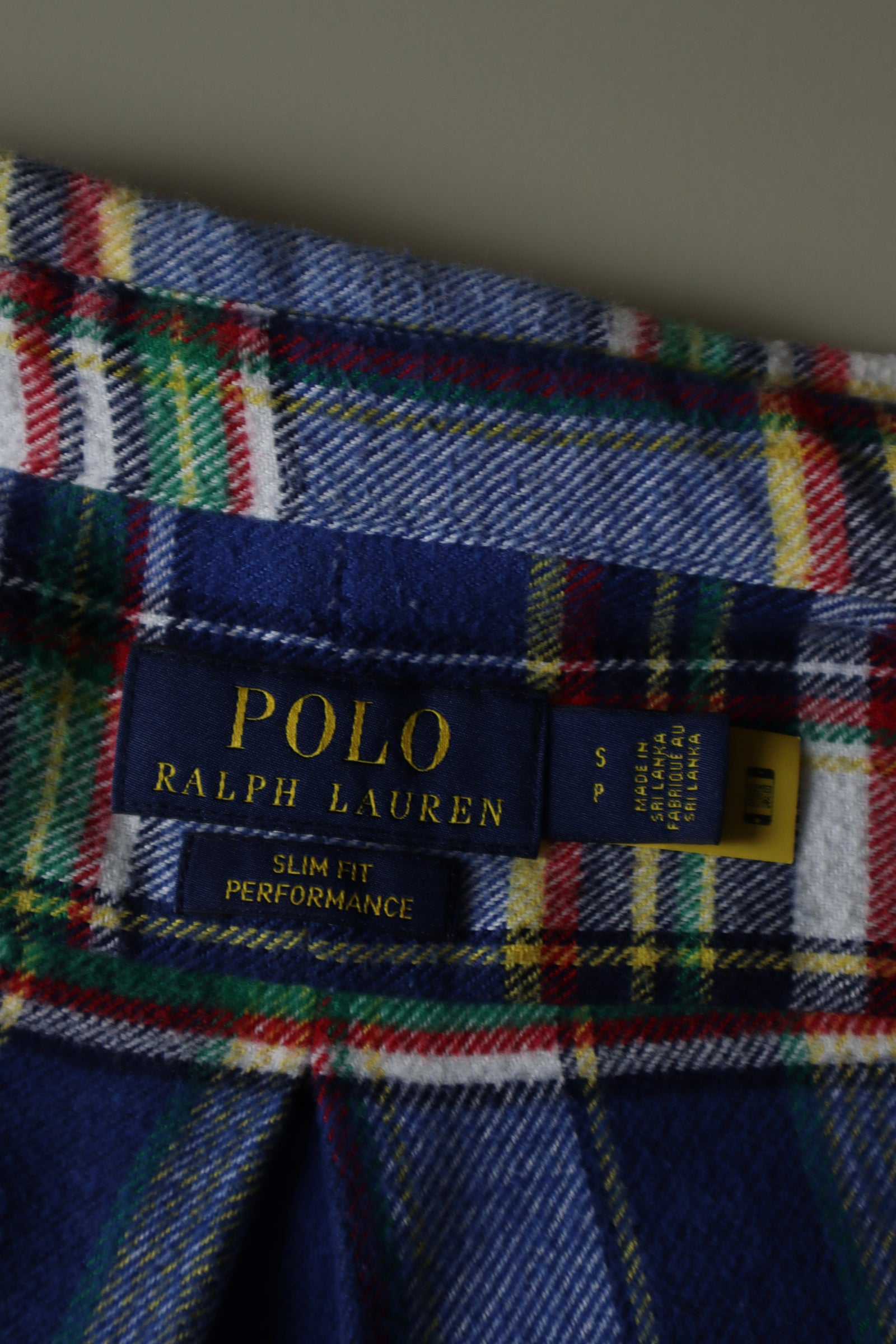 Ralph Lauren flanellen overhemd - S