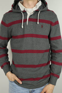Ralph Lauren rugby polo sweater met capuchon - M