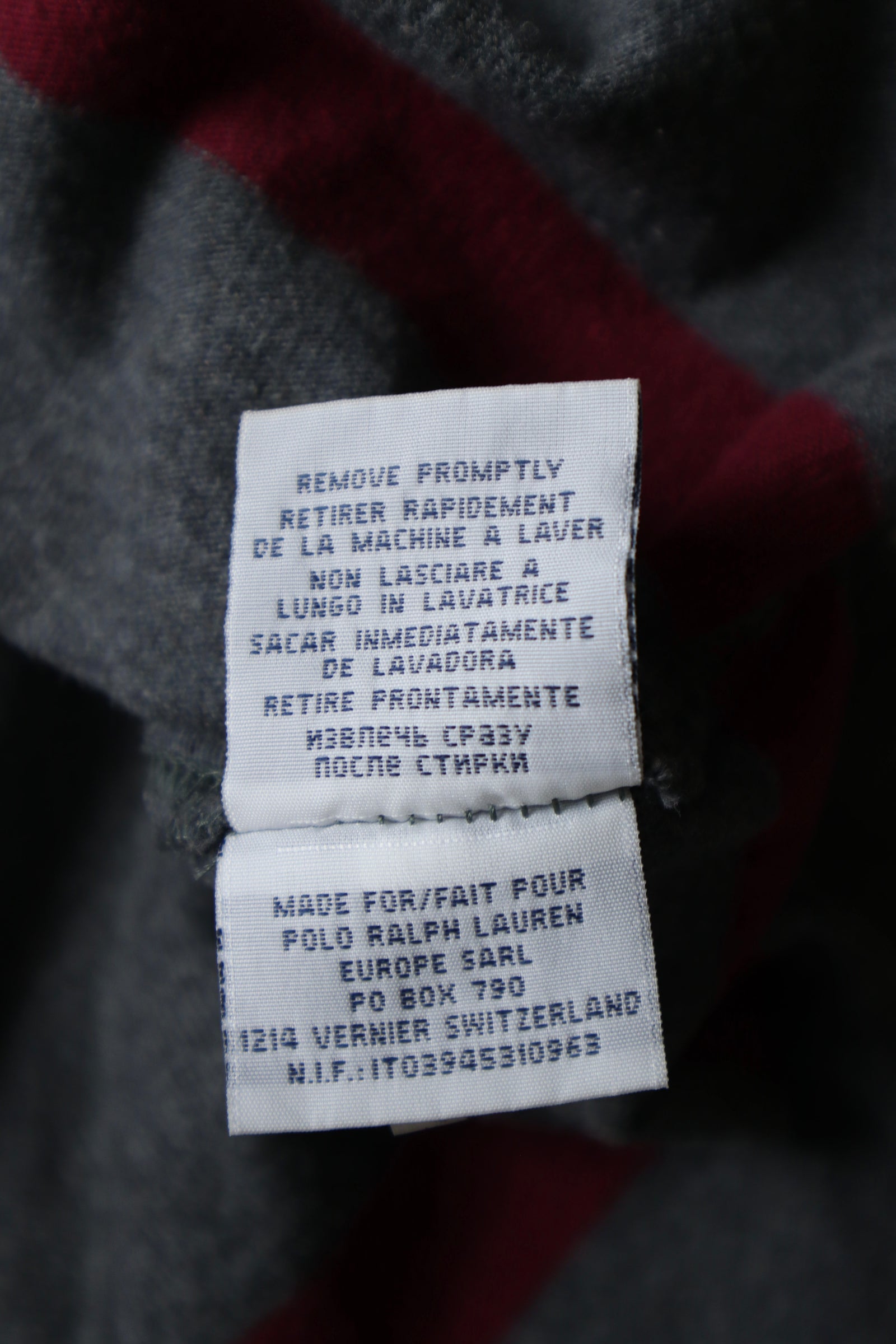 Ralph Lauren rugby polo sweater met capuchon - M
