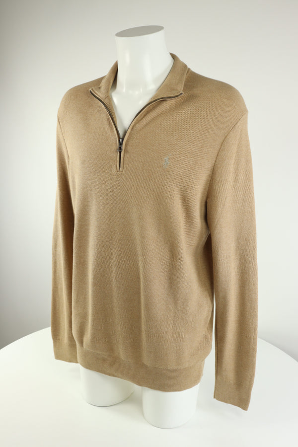 Ralph Lauren trui met kwart rits - L