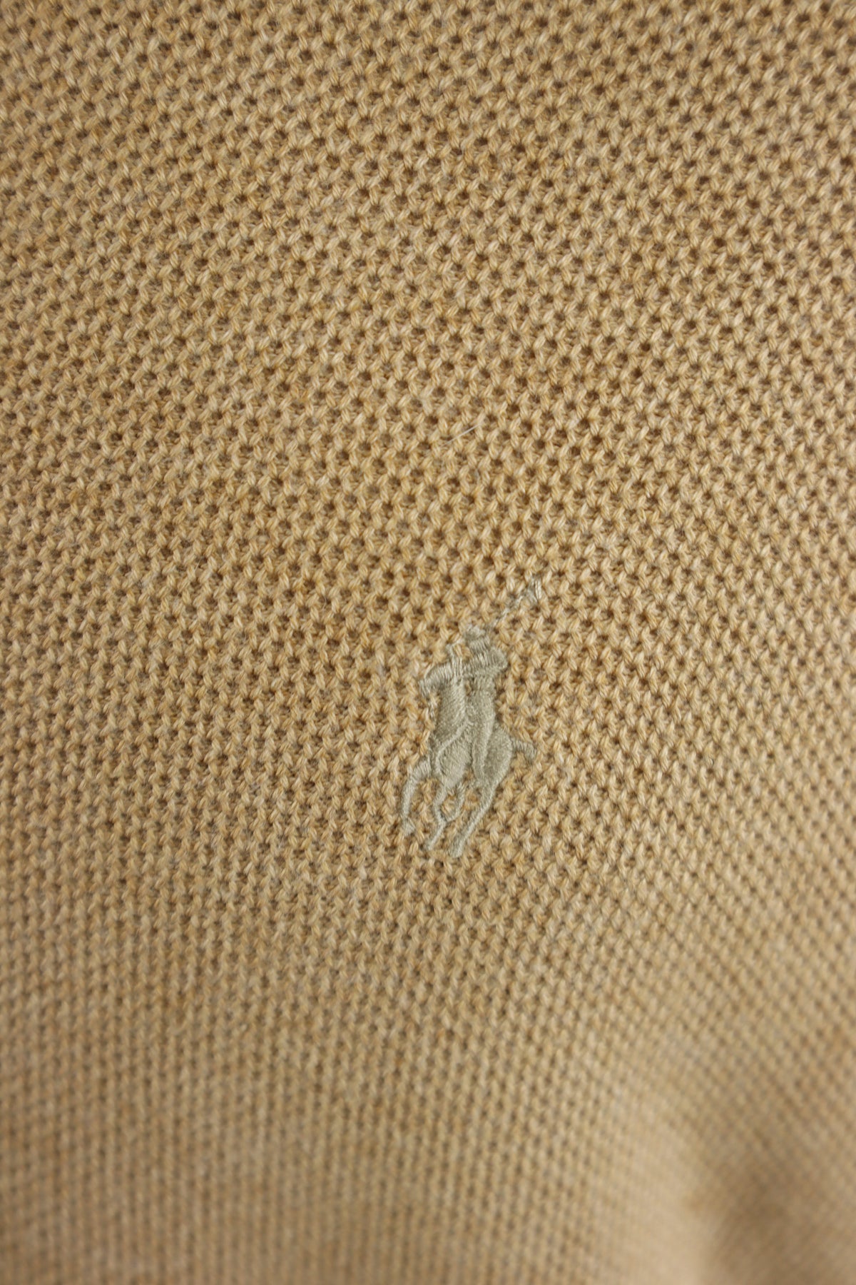 Ralph Lauren trui met kwart rits - L