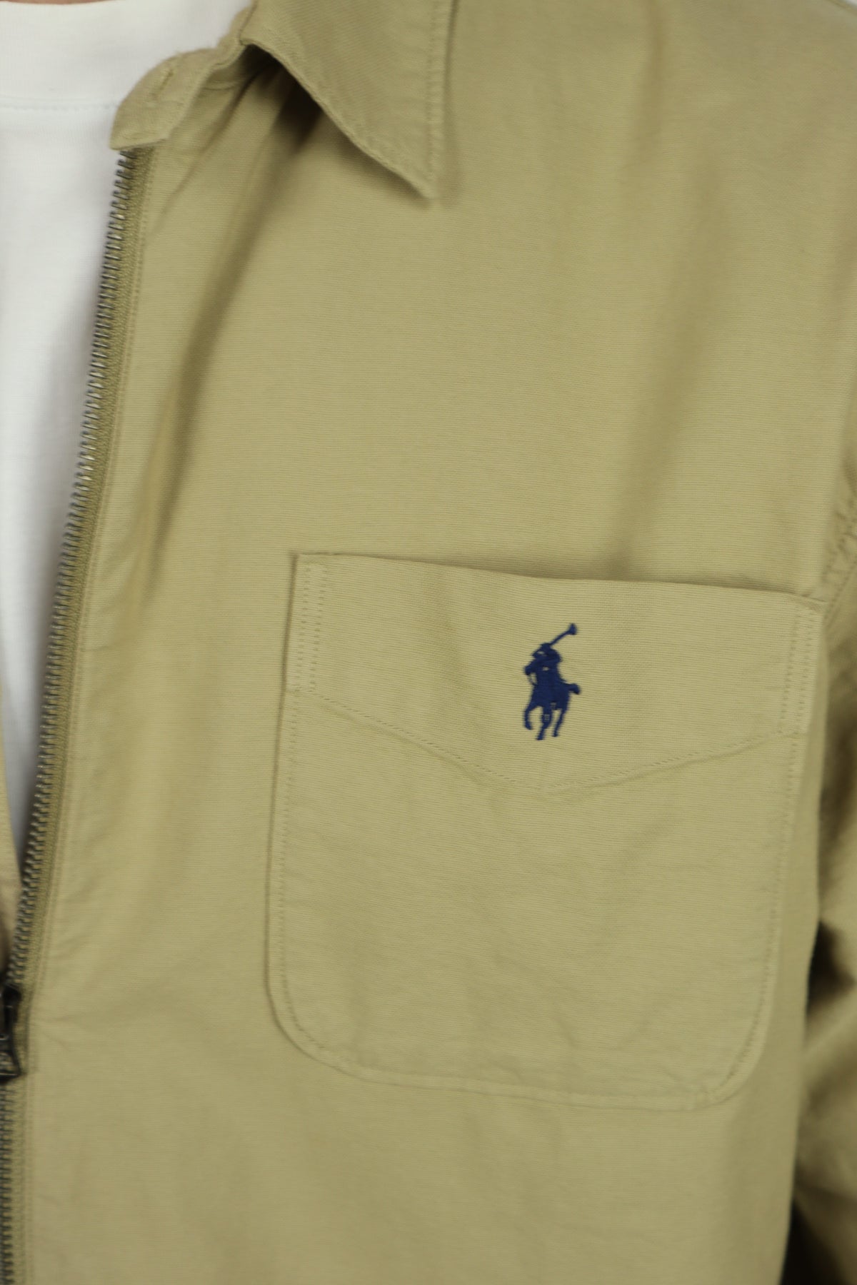 Ralph Lauren jas/overshirt met rits - L