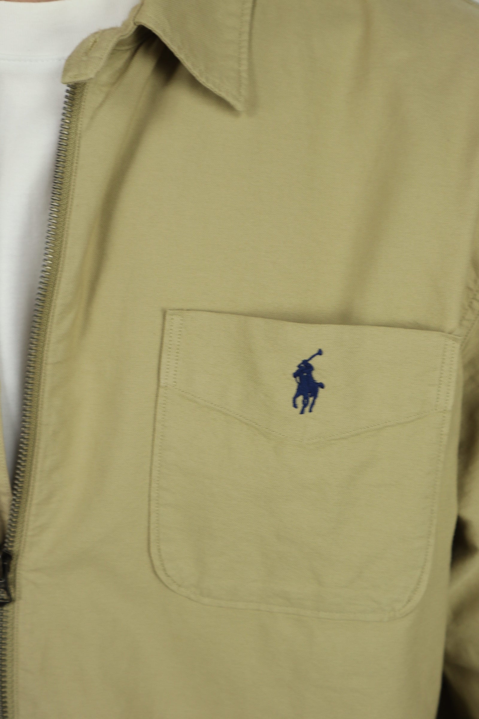 Ralph Lauren jas/overshirt met rits - L