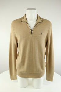 Ralph Lauren trui met kwart rits - M