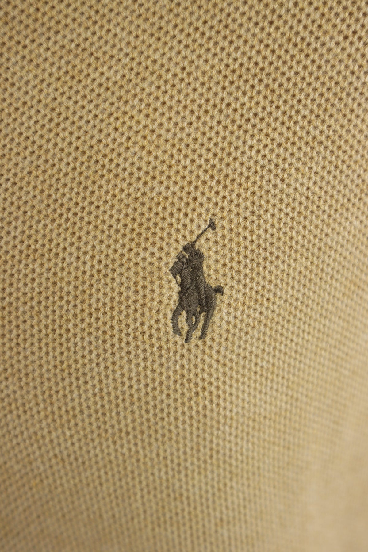 Ralph Lauren trui met kwart rits - M