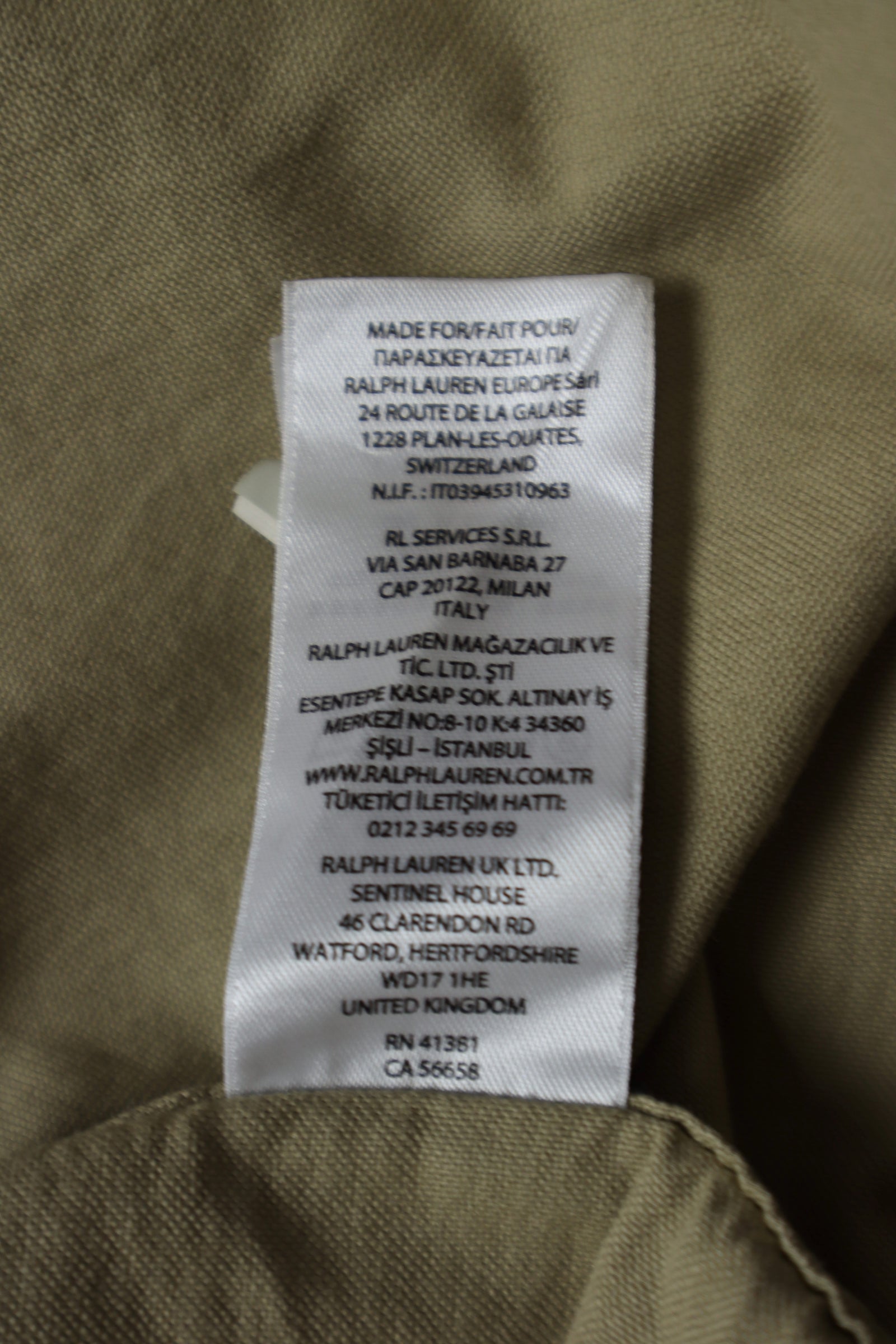 Ralph Lauren jas/overshirt met rits - L