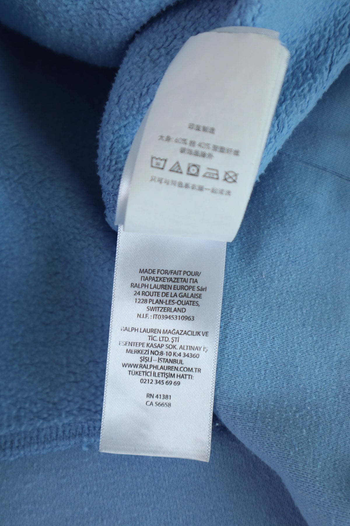 Ralph Lauren trui met capuchon - L