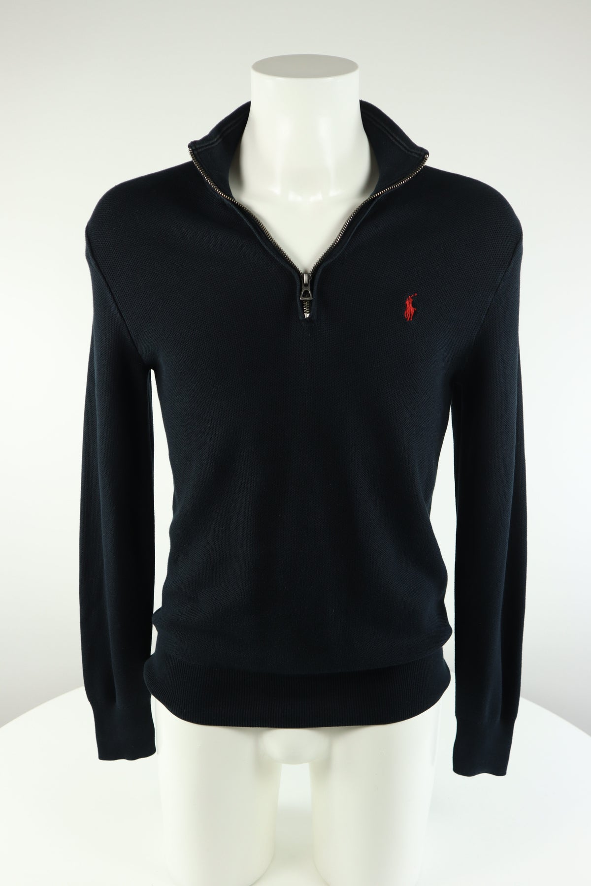 Ralph Lauren trui met kwart rits - S