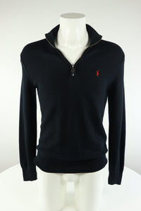 Ralph Lauren trui met kwart rits - S