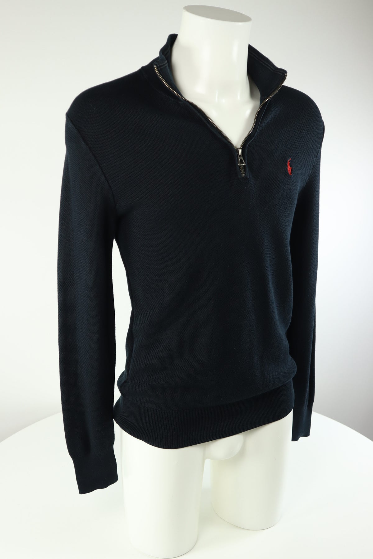 Ralph Lauren trui met kwart rits - S