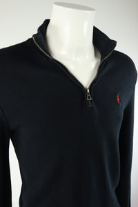 Ralph Lauren trui met kwart rits - S