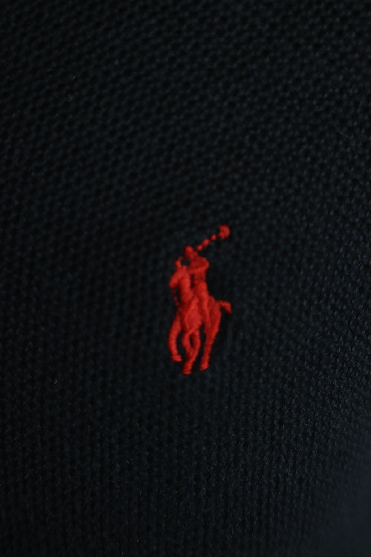 Ralph Lauren trui met kwart rits - S